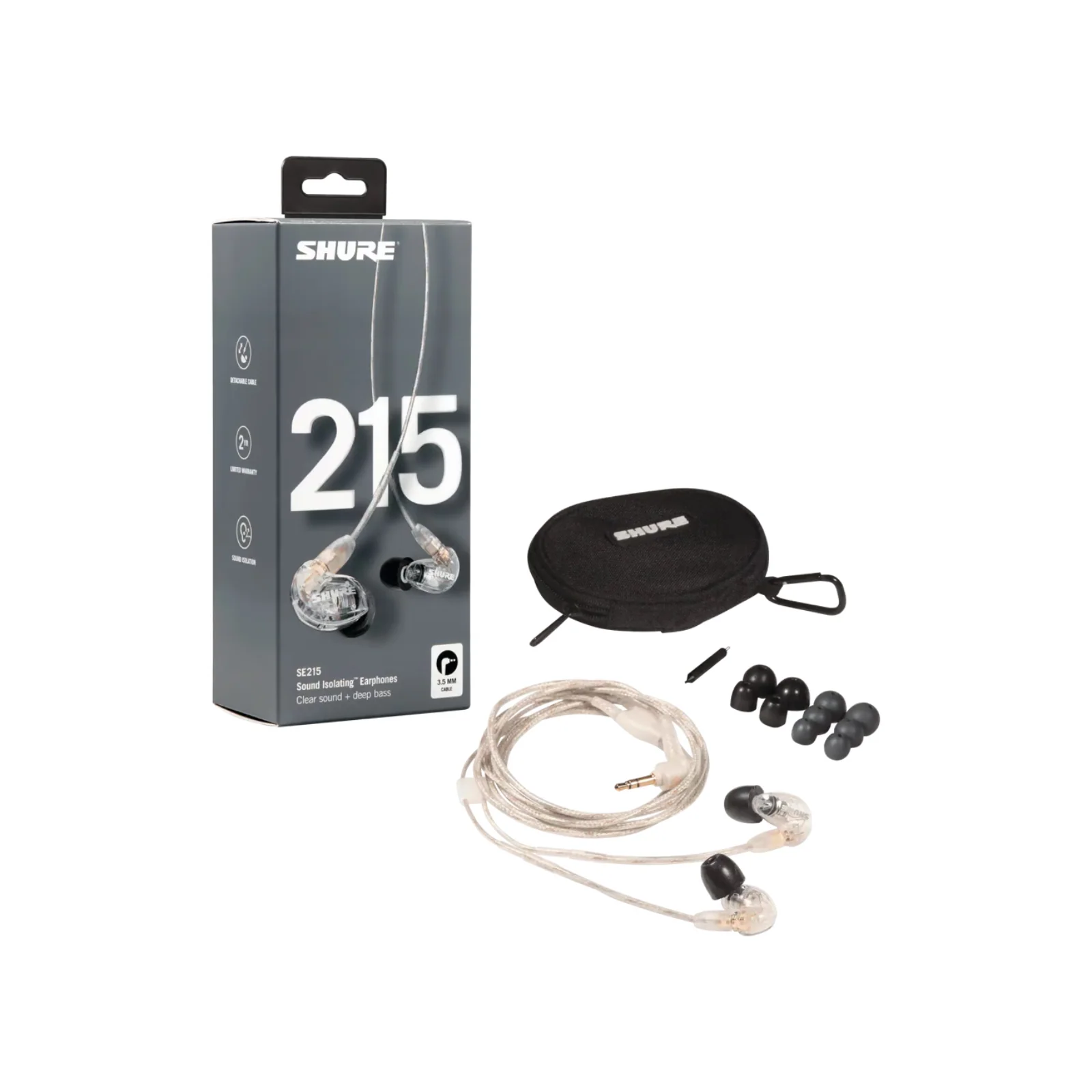 Shure SE215-CL-EFS Sound Isolating Earphones - Image 3
