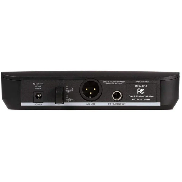 Shure BLX24UK/PG58X-K14 Wireless Microphone System - Image 4