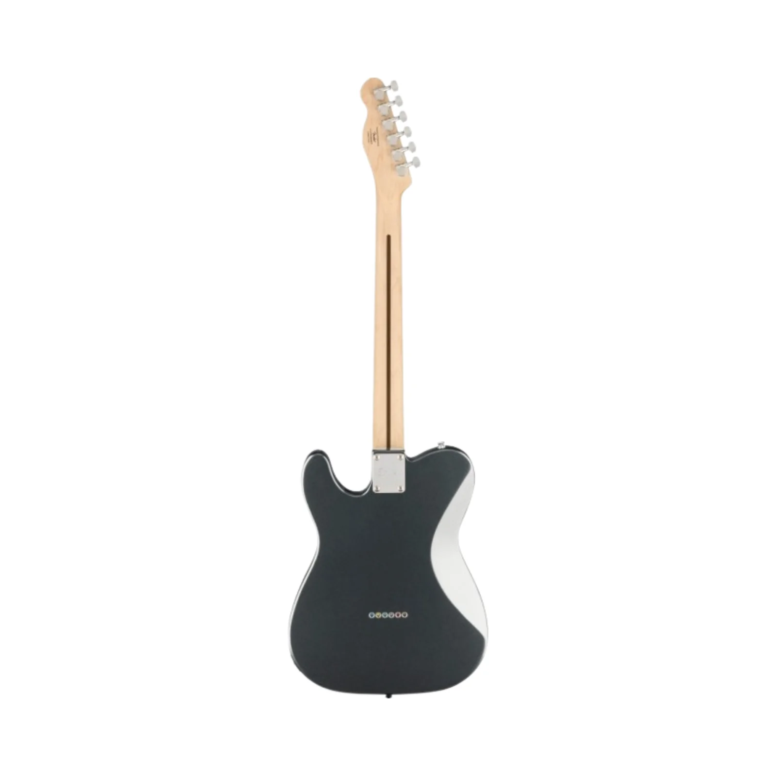 Squier Affinity Series Telecaster Deluxe Charcoal Frost Metallic - Image 2