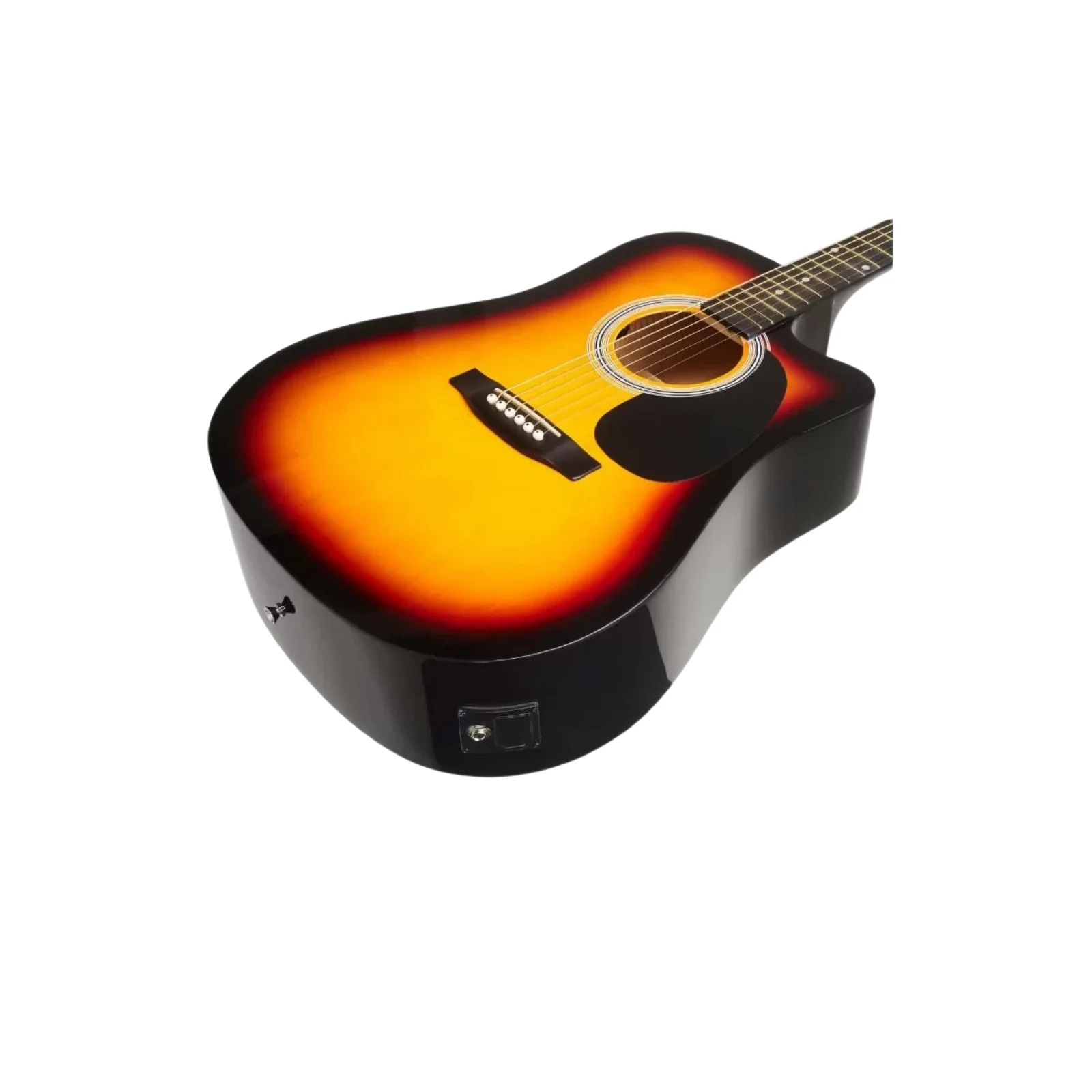 Squier SA-105CE Dreadnought E-Acoustic - Sunburst - Image 2