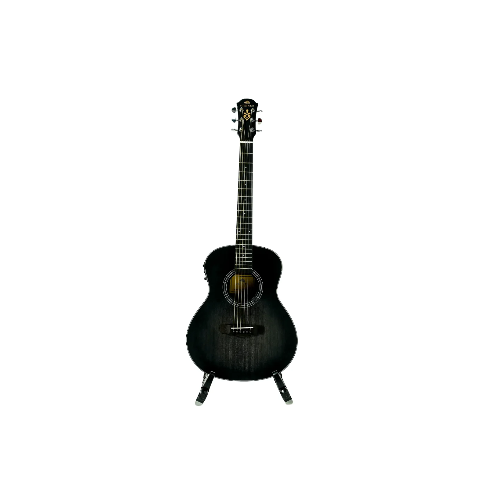 Steiner AG61 Electro Acoustic Guitar – Black - Image 3