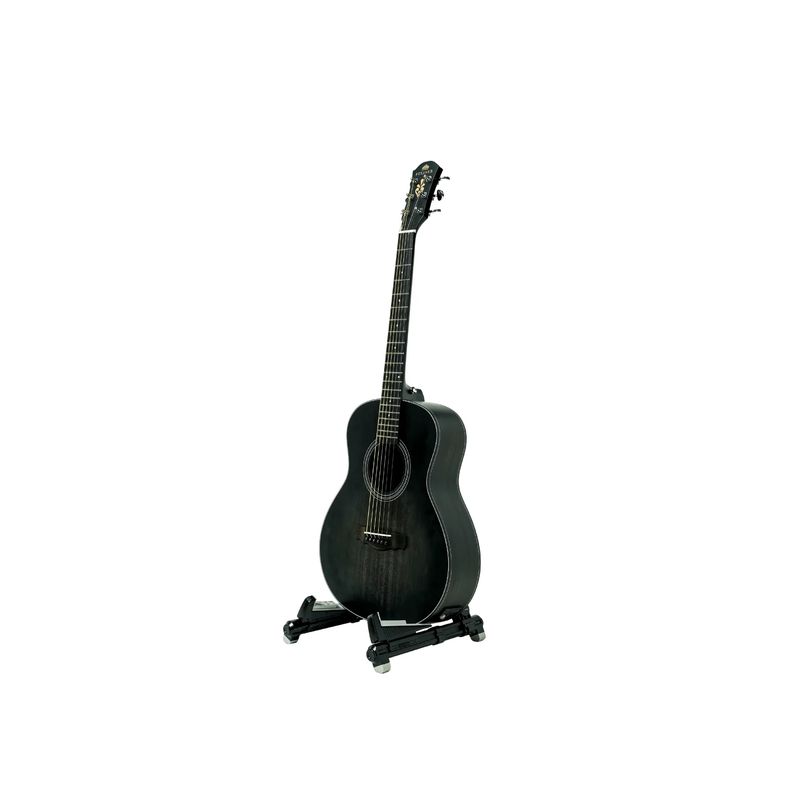 Steiner AG61 Electro Acoustic Guitar – Black - Image 7