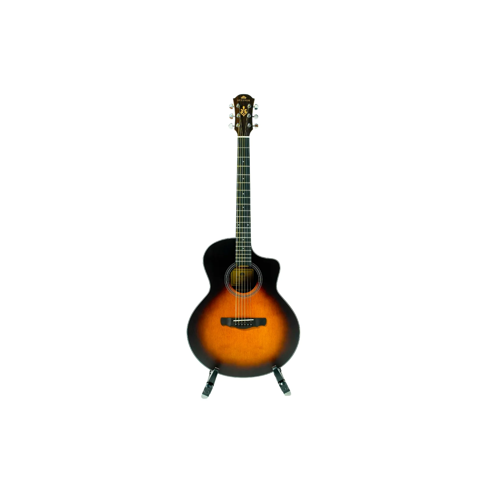 Steiner AG-64 Acoustic Guitar 4/4 - Sunburst - Image 2