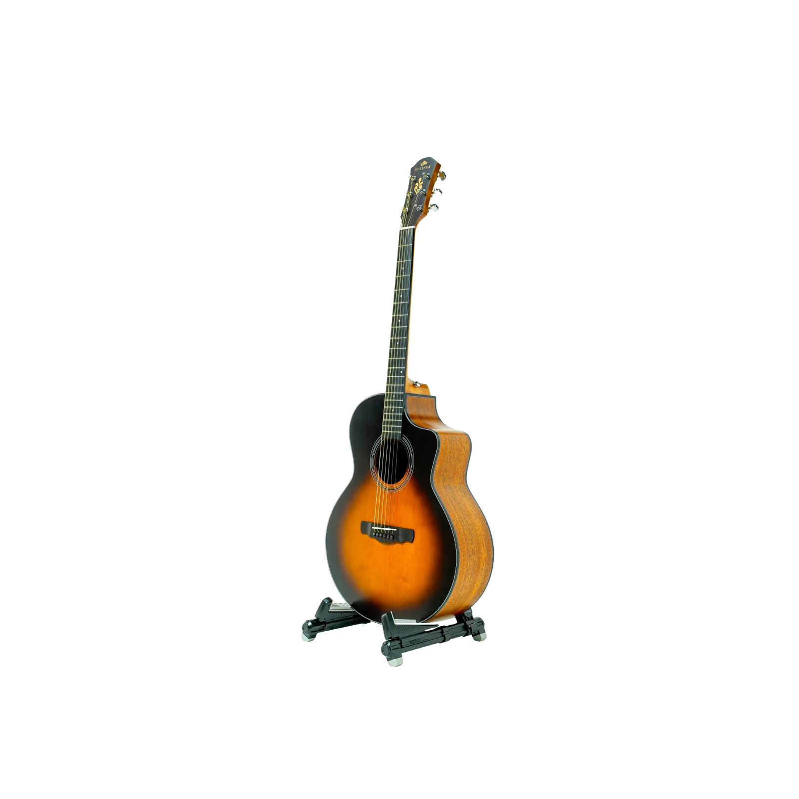 Steiner AG-64 Acoustic Guitar 4/4 - Sunburst - Image 4