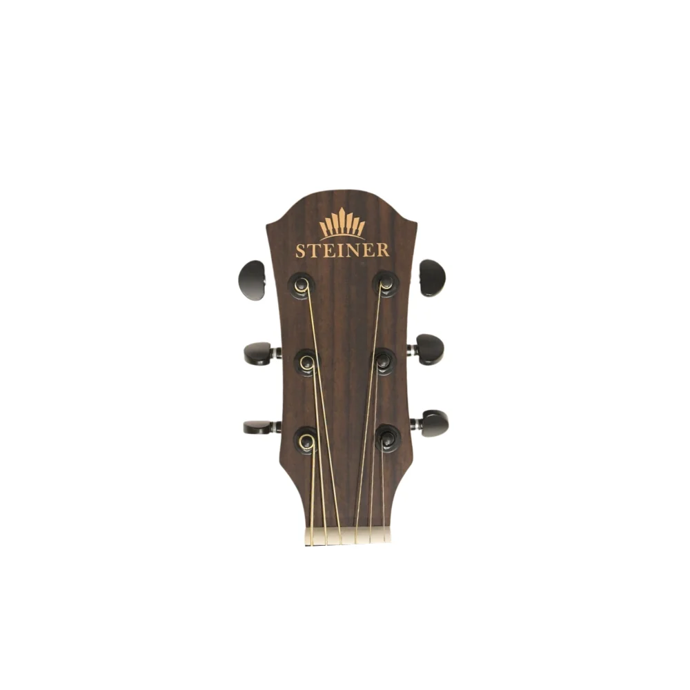 Steiner AG-64 Electro Acoustic Guitar with EQ – Natural - Image 5