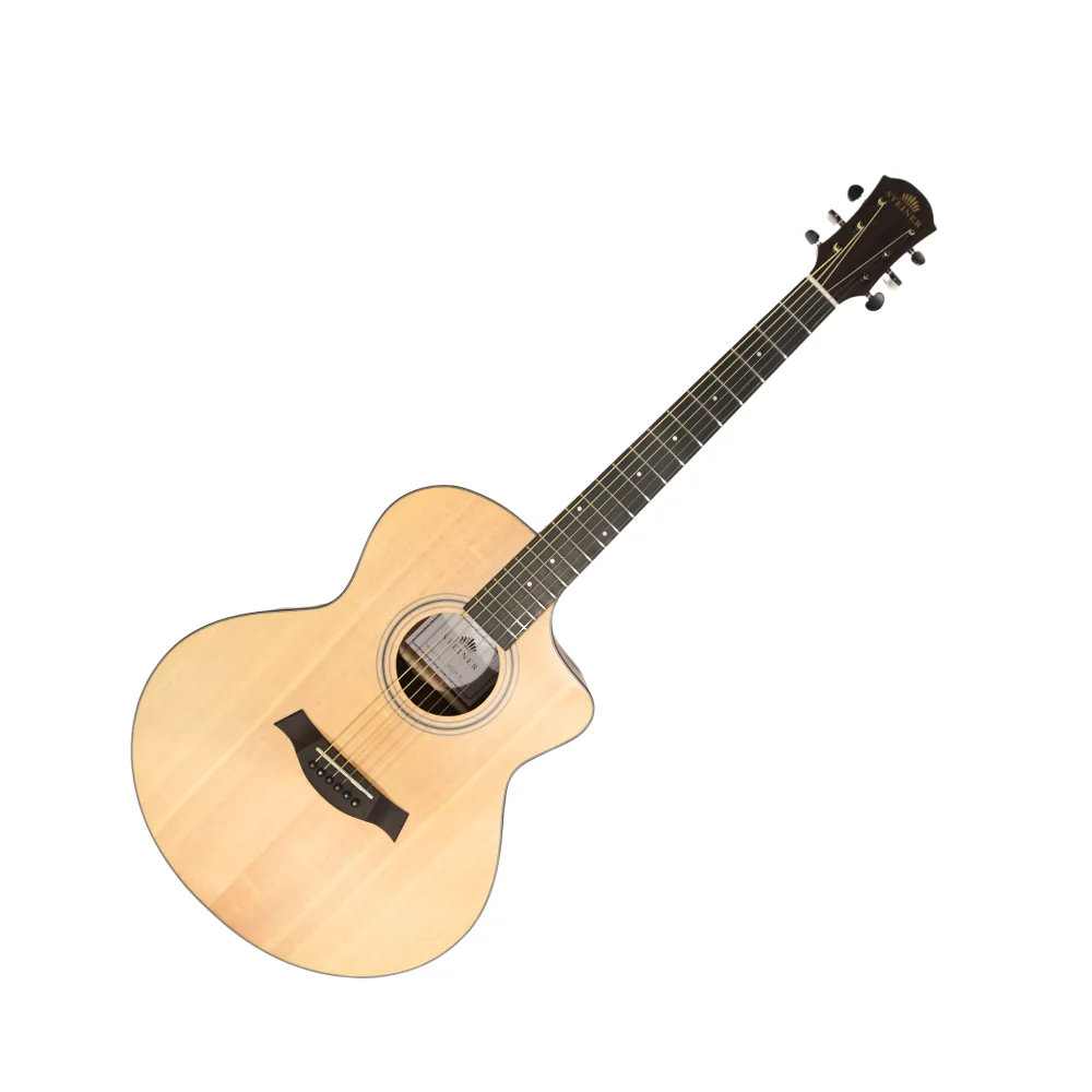Steiner AG-64 Electro Acoustic Guitar with EQ – Natural - Image 6