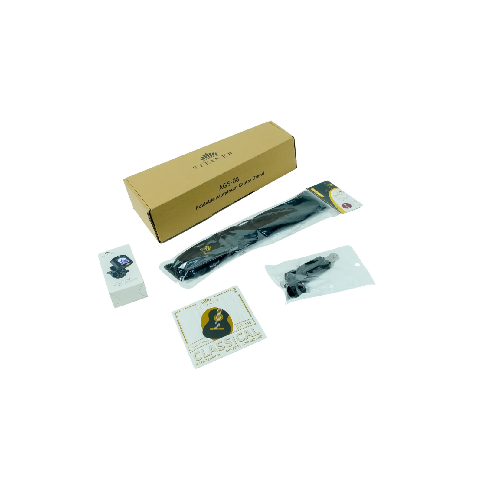 Steiner CG36 Classical Guitar Launch Pack – Black - Image 9