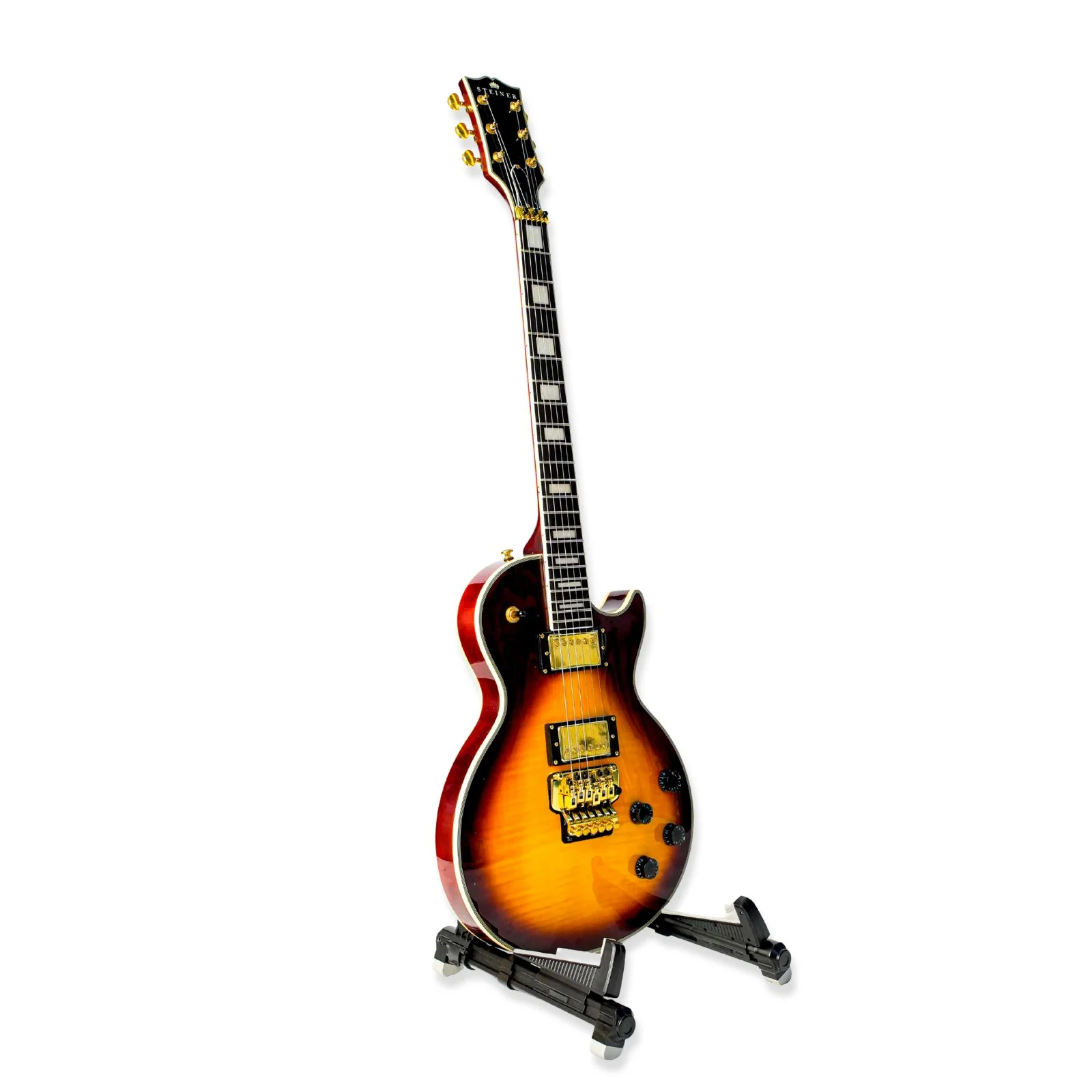 Steiner EG-F14 Electric Guitar – Droplet Sunburst - Image 3