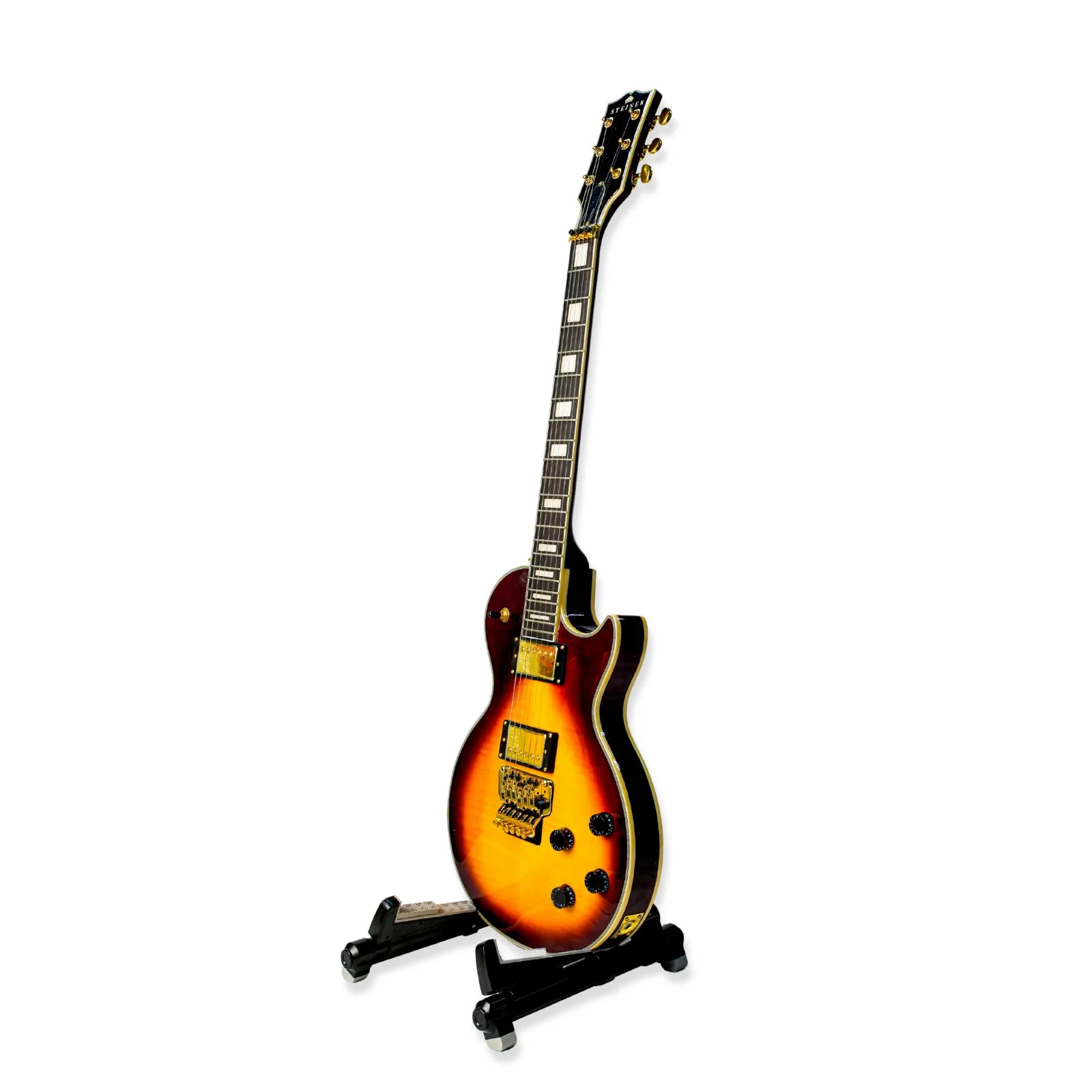 Steiner EG-F14 Electric Guitar – Droplet Sunburst - Image 4
