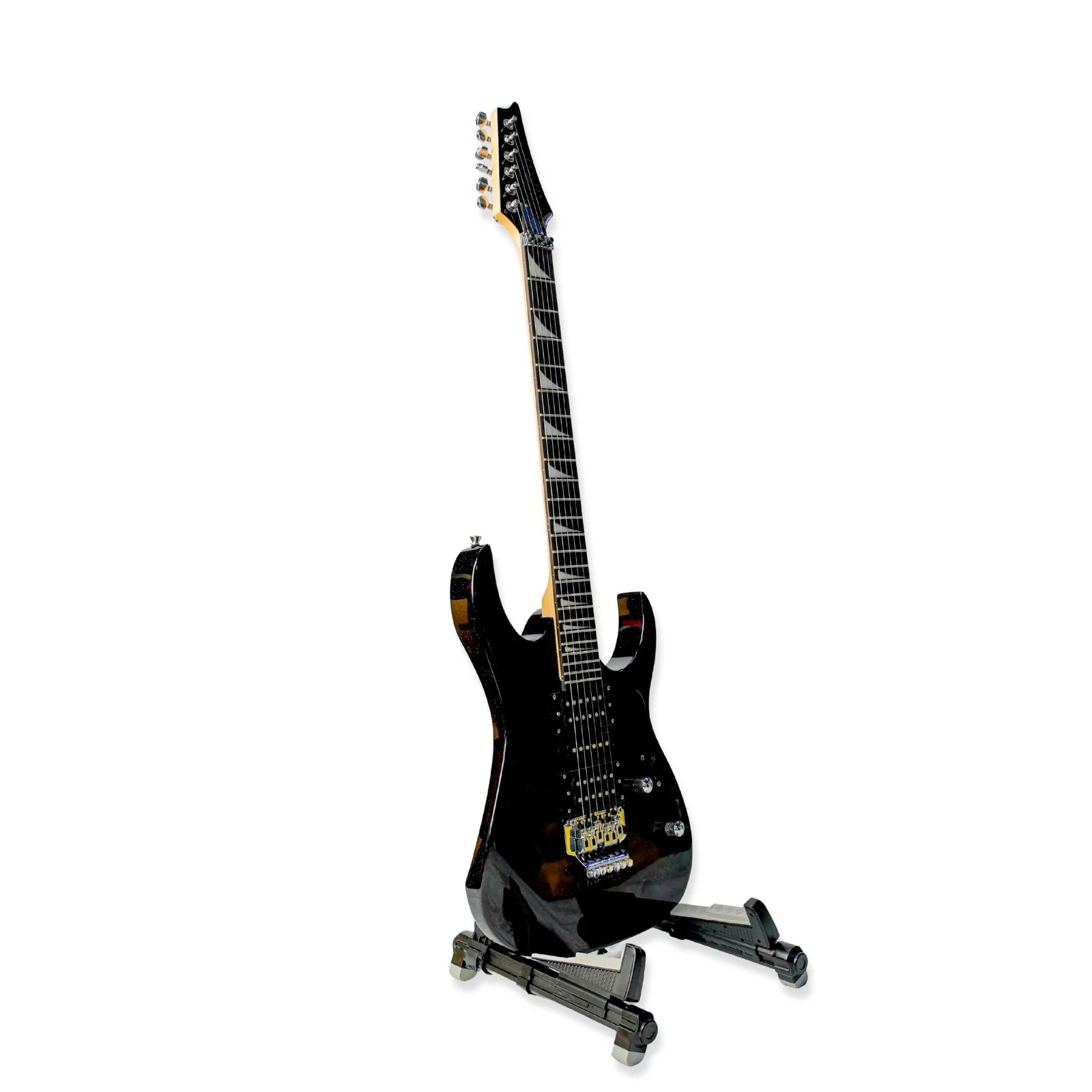 Steiner EG-G11 Electric Guitar – Glitel Black - Image 3