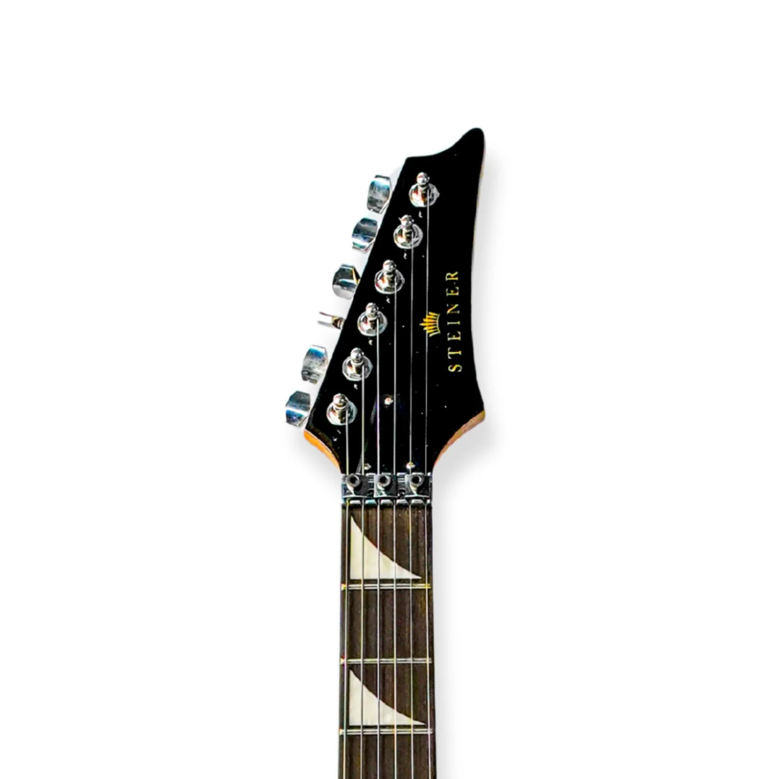 Steiner EG-G11 Electric Guitar – Glitel Black - Image 4