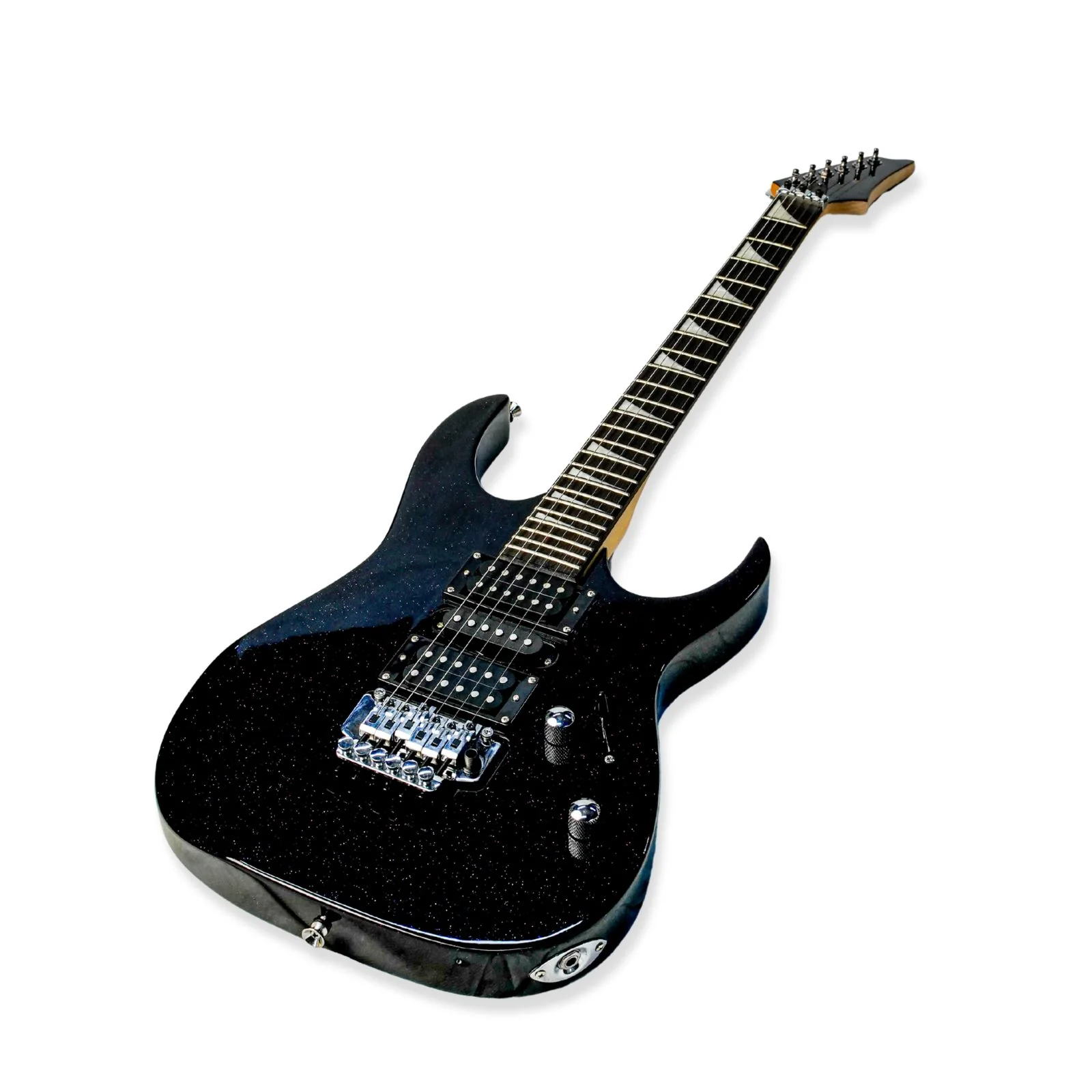 Steiner EG-G11 Electric Guitar – Glitel Black - Image 5