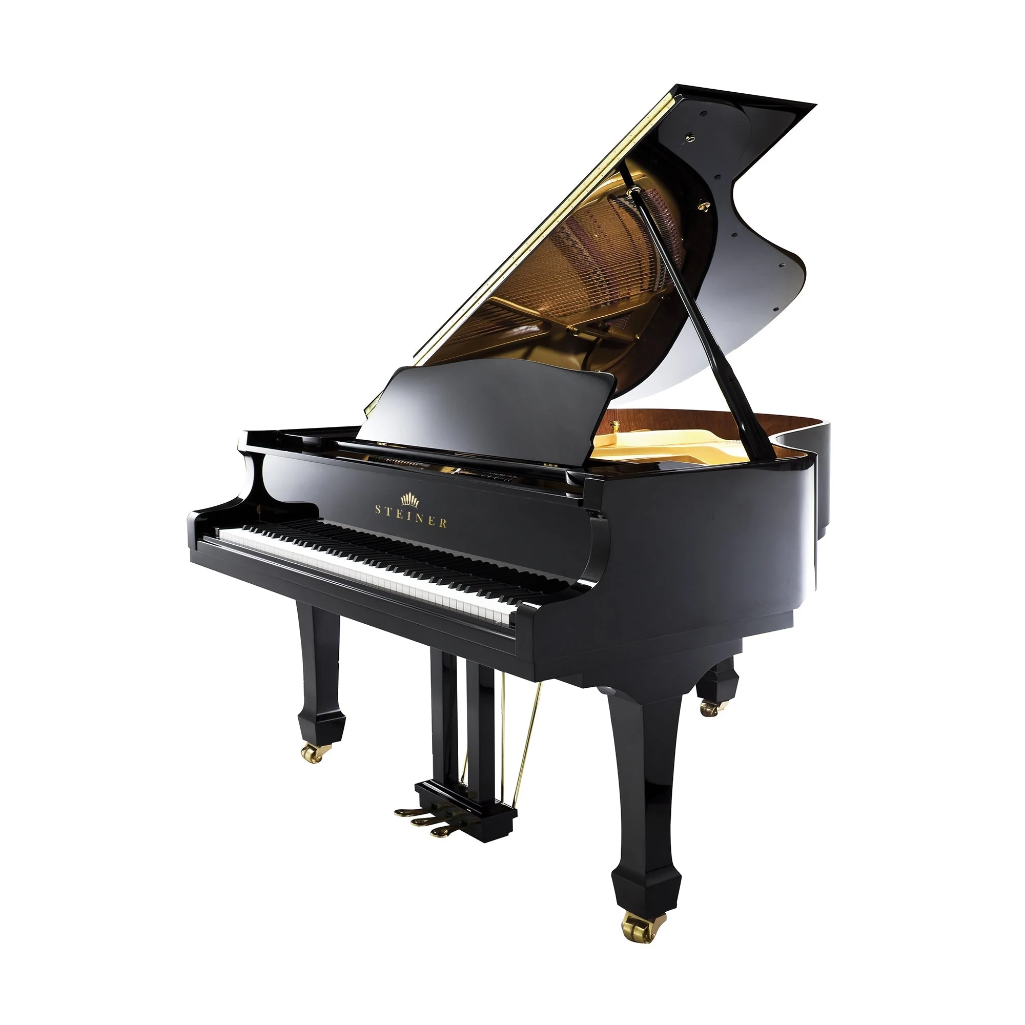 Steiner HG-186E Grand Piano – Black