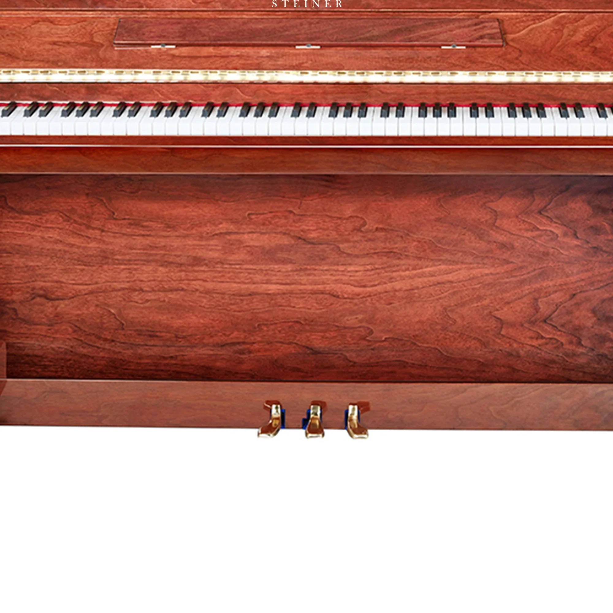 Steiner HU-110WA Upright Piano – Walnut - Image 6