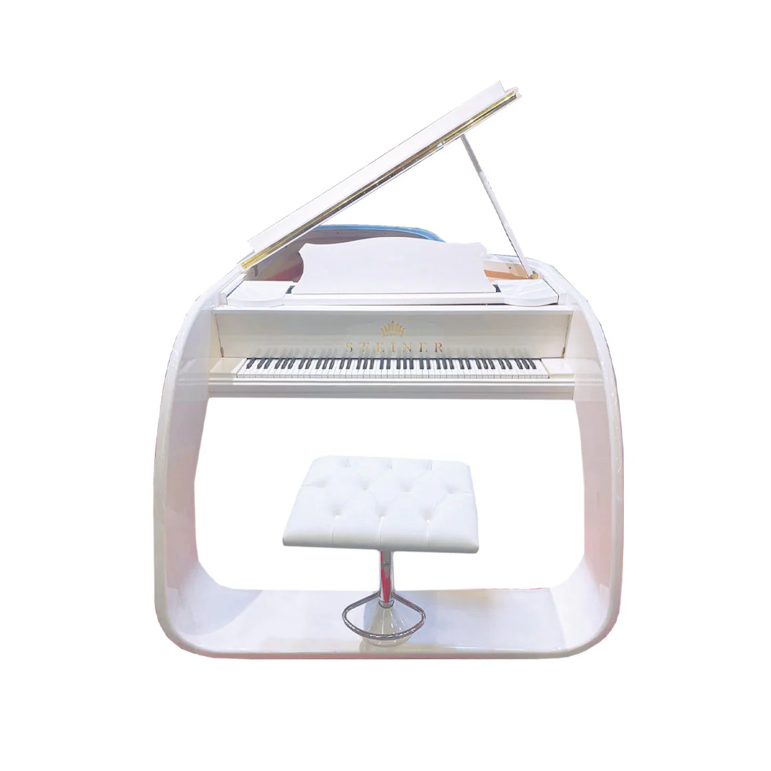 Steiner MCP-1 Car Grand Piano Self-Playing - White