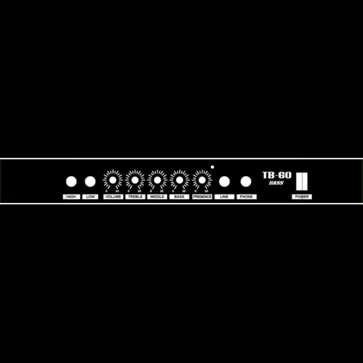Steiner RX-TB60 Bass Guitar Amp 60 Watts - Black - Image 3