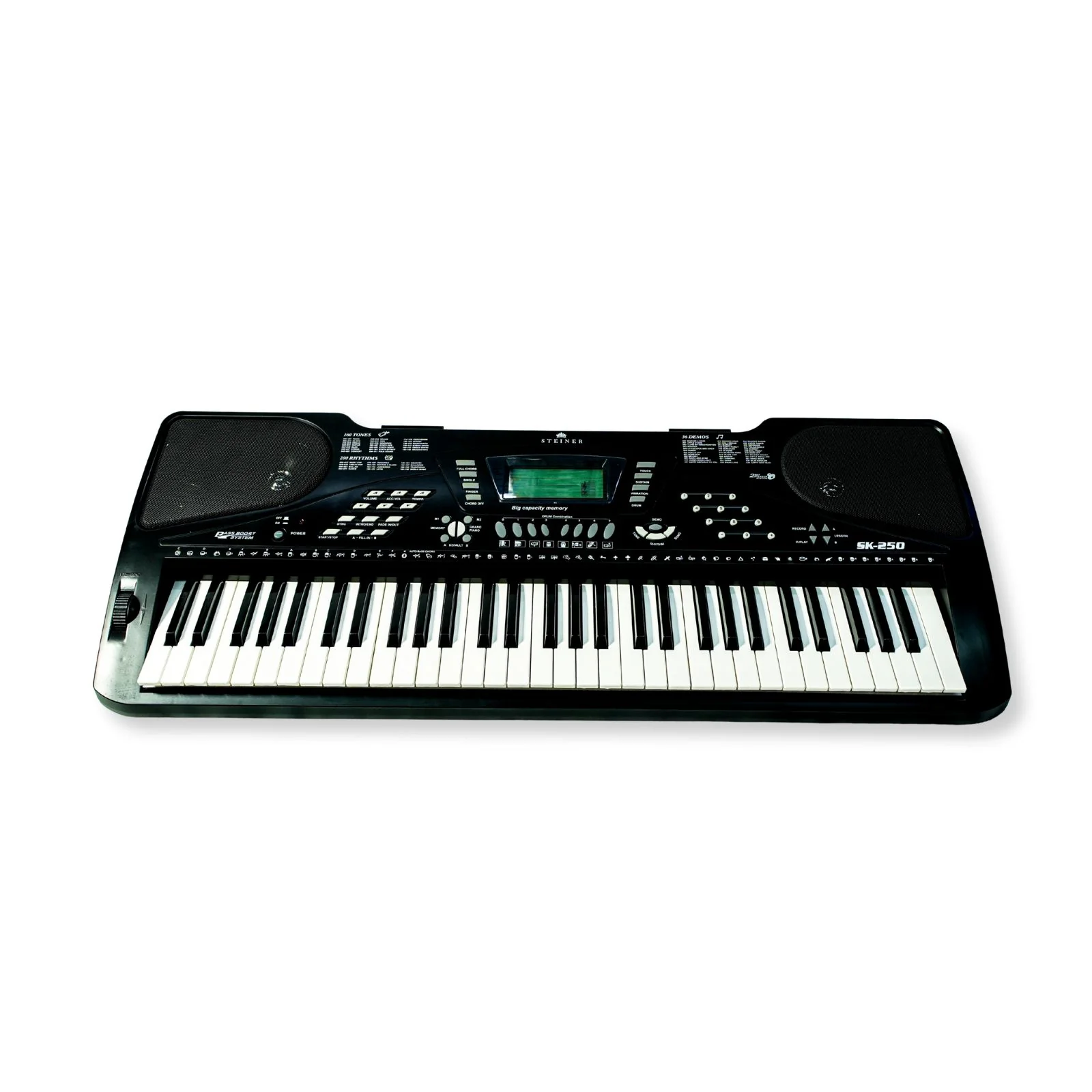 Steiner SK-250 Arranger Keyboard – Black