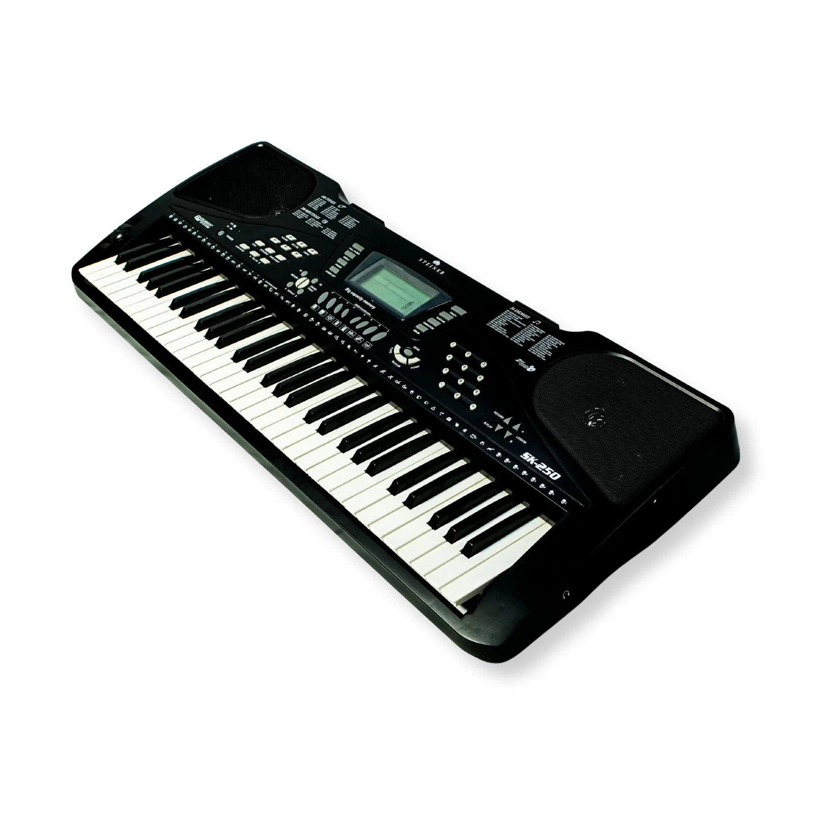 Steiner SK-250 Arranger Keyboard – Black - Image 3