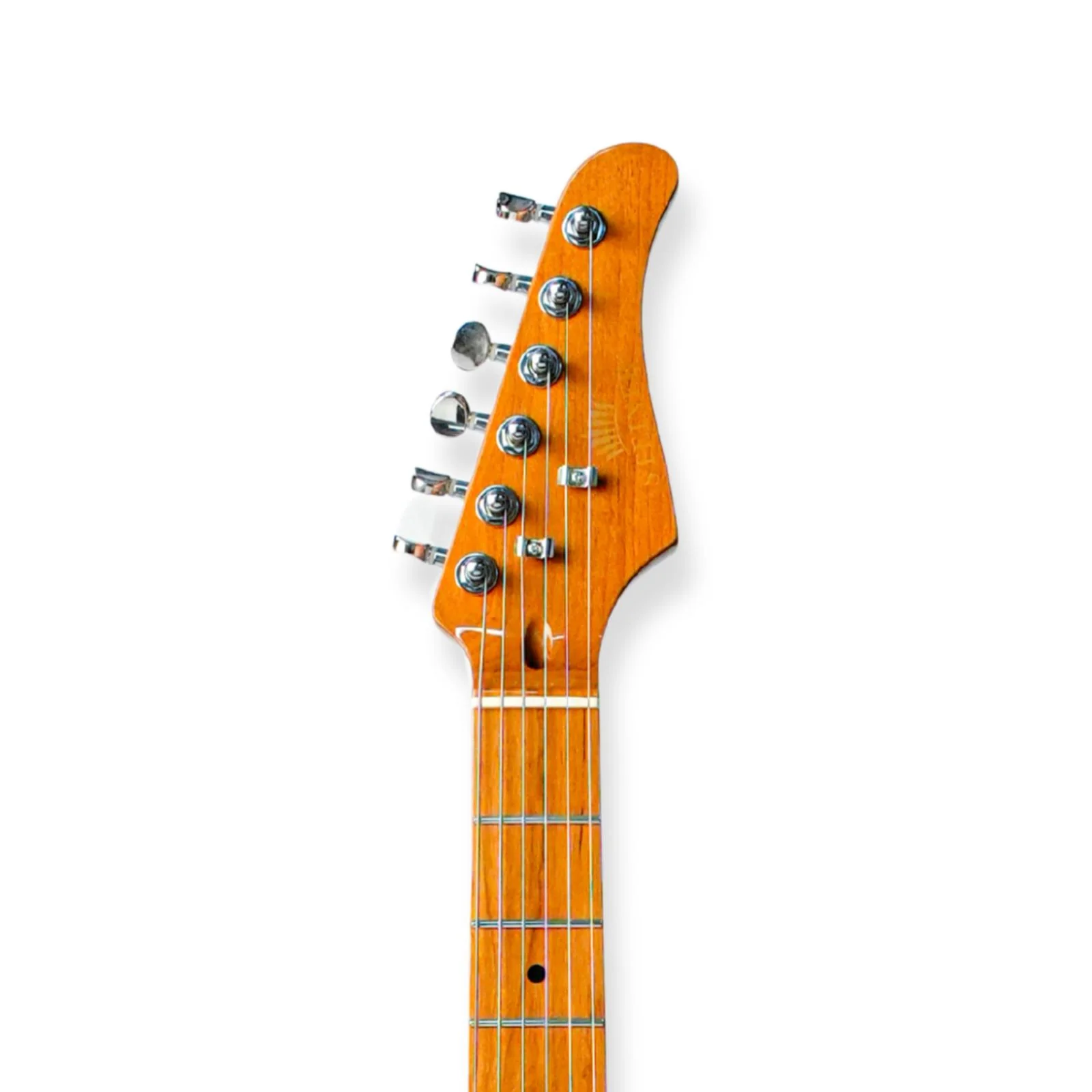 Steiner ST-EG-630S Electric Guitar – Orange Burst - Image 4