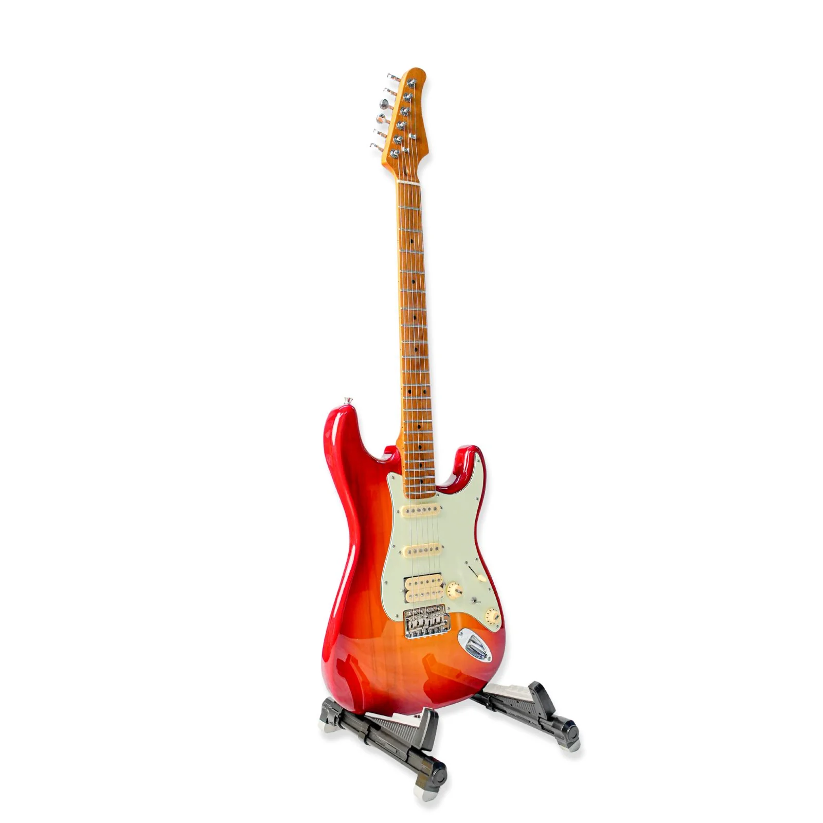 Steiner ST-EG-630S Electric Guitar – Orange Burst - Image 5