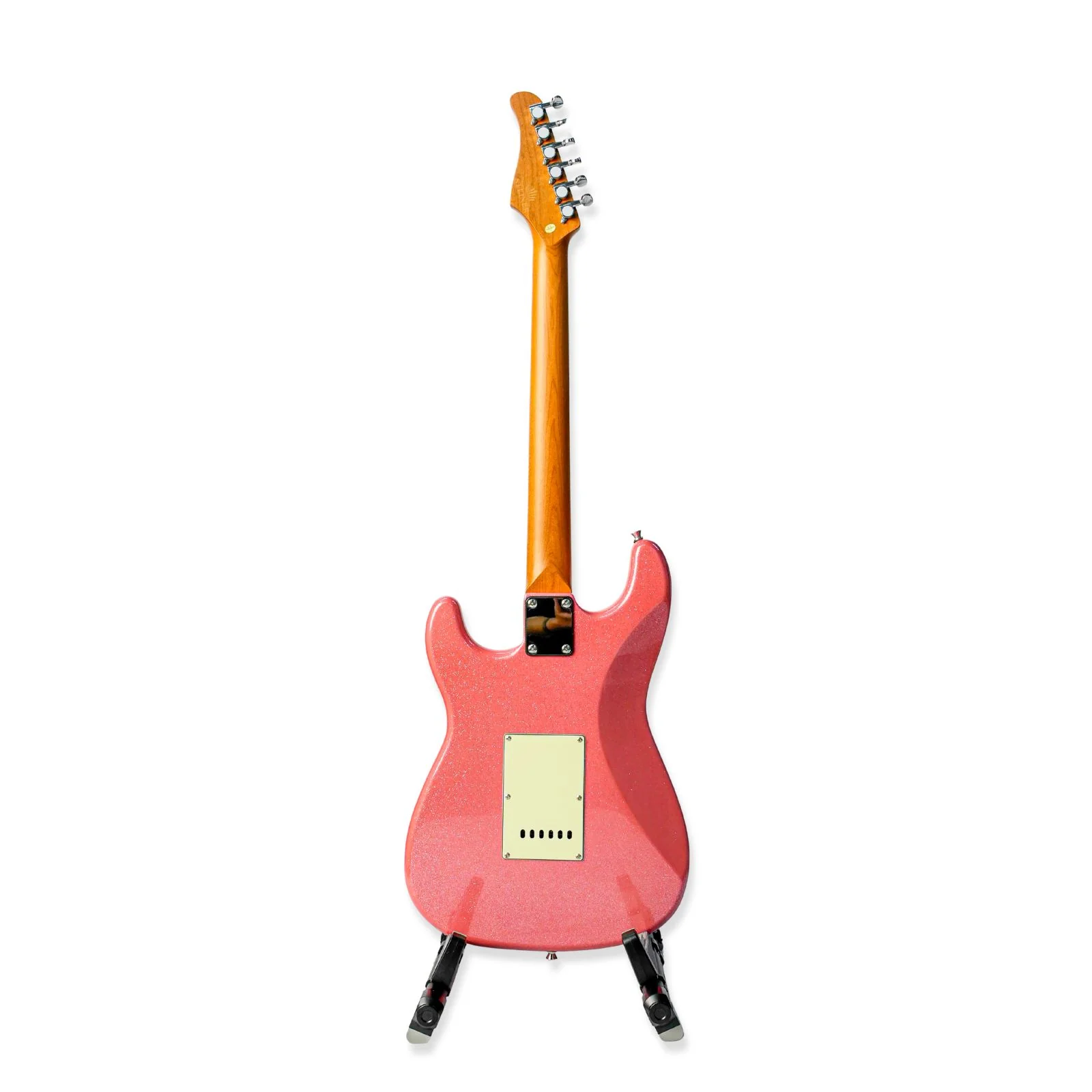 Steiner ST-EG-630S Electric Guitar – Pink Sparkle - Image 2