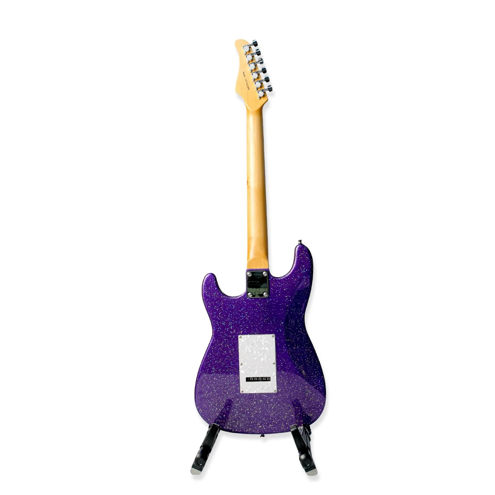 Steiner ST-EG300S Electric Guitar – Purple Sparkle - Image 2