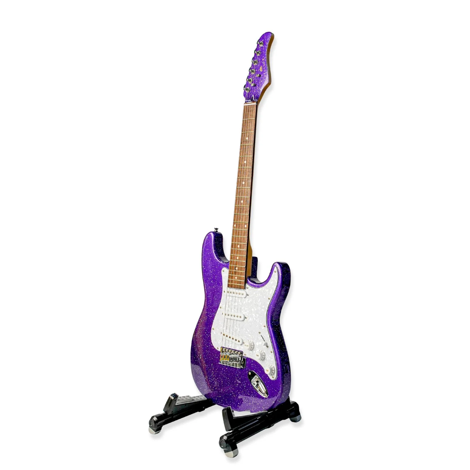 Steiner ST-EG300S Electric Guitar – Purple Sparkle - Image 3