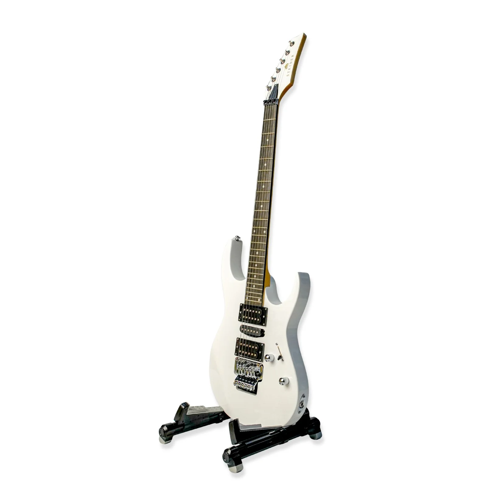 Steiner ST-EG5 WH Electric Guitar – White Gloss Finish - Image 3