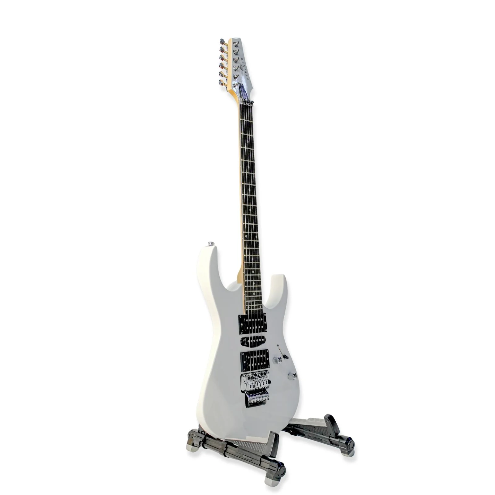 Steiner ST-EG5 WH Electric Guitar – White Gloss Finish - Image 5
