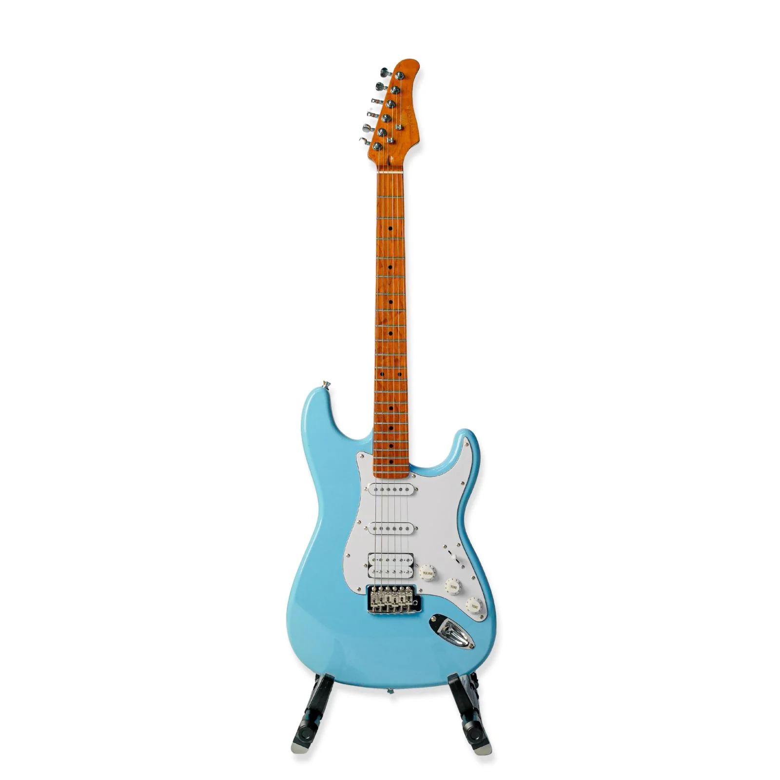 Steiner ST-EG600S Electric Guitar – Blue Gloss - Image 3