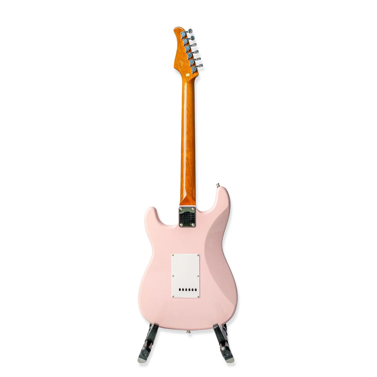 Steiner ST-EG600S Electric Guitar – Pink Gloss - Image 2