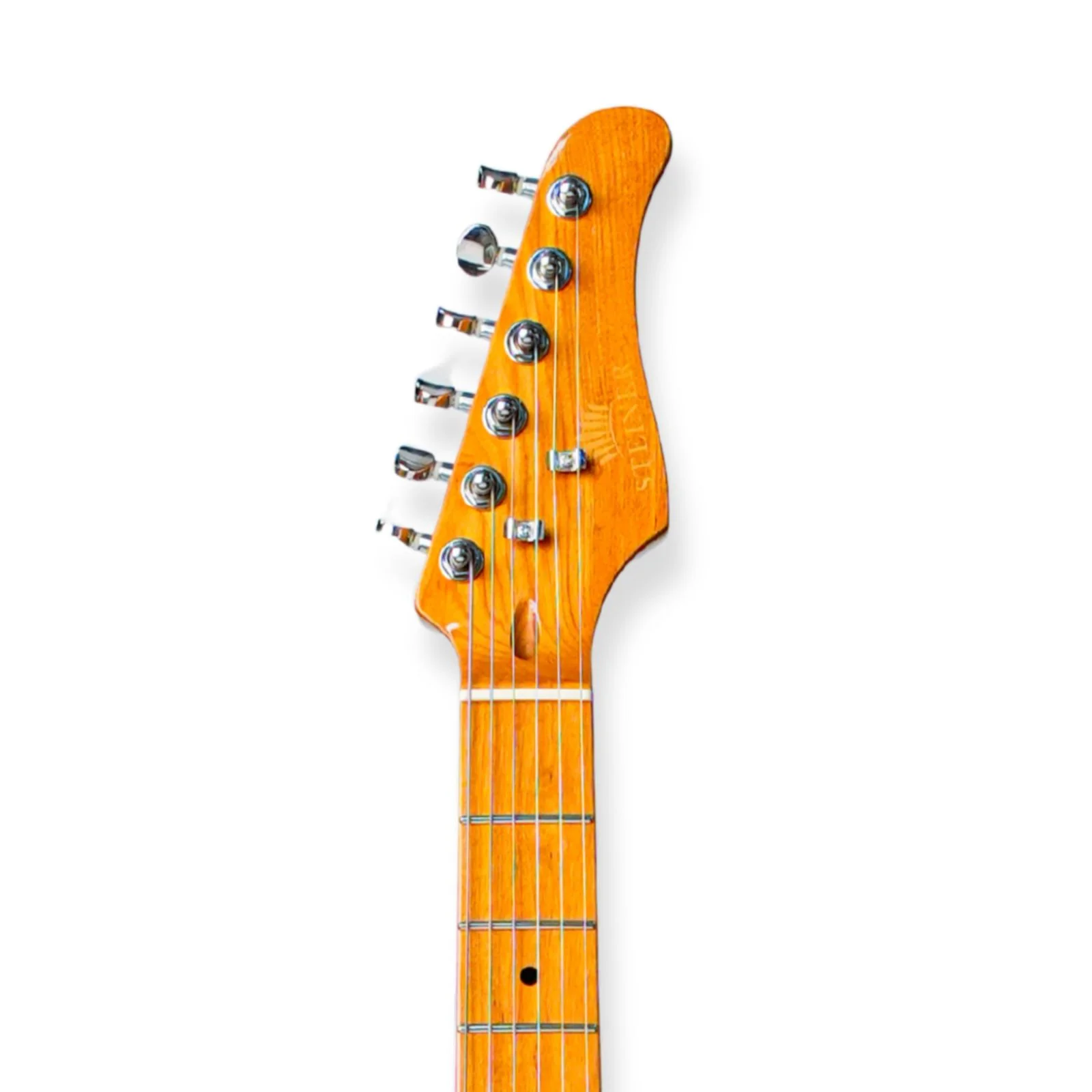 Steiner ST-EG600S Electric Guitar – White Gloss - Image 4