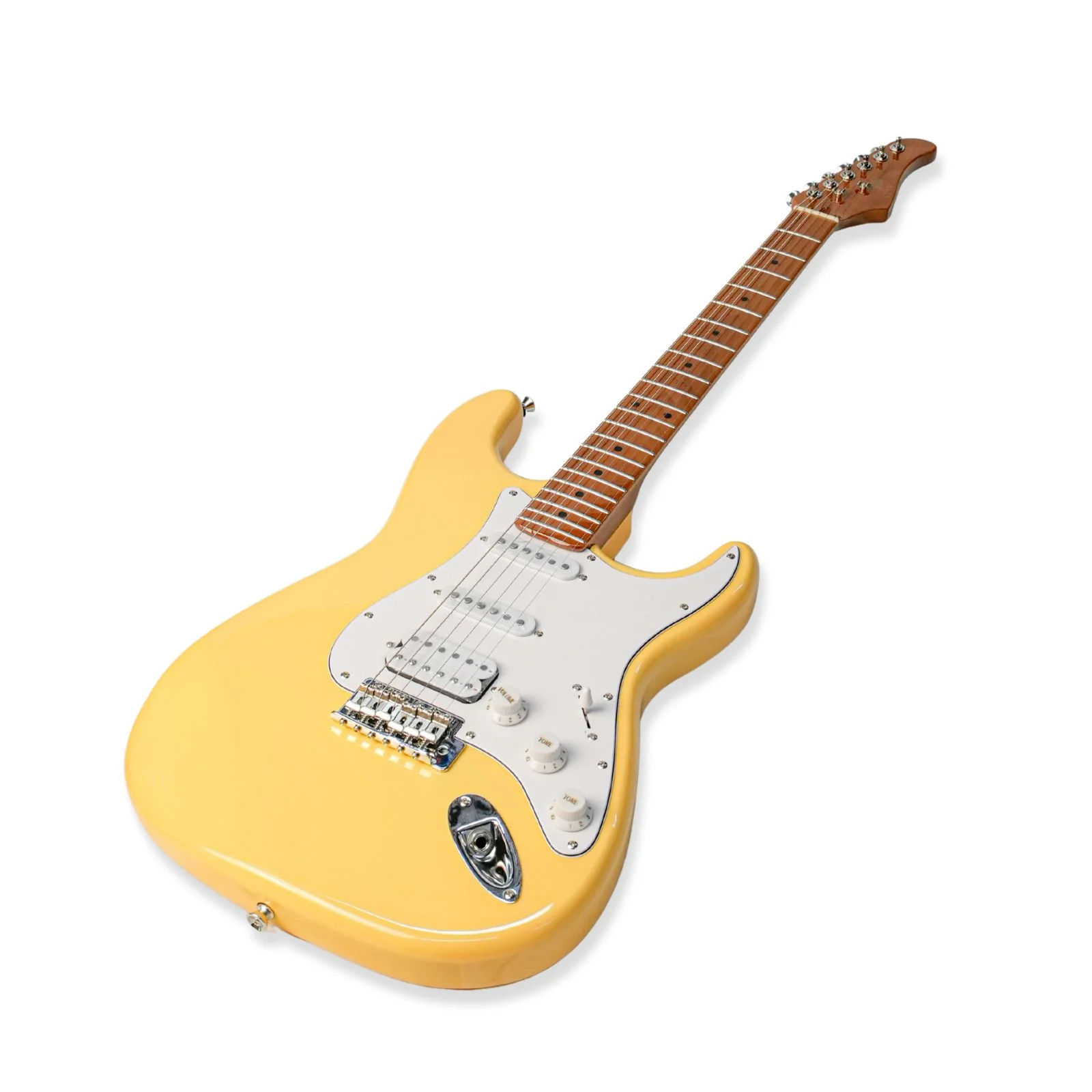 Steiner ST-EG600S Electric Guitar – Yellow Gloss - Image 6