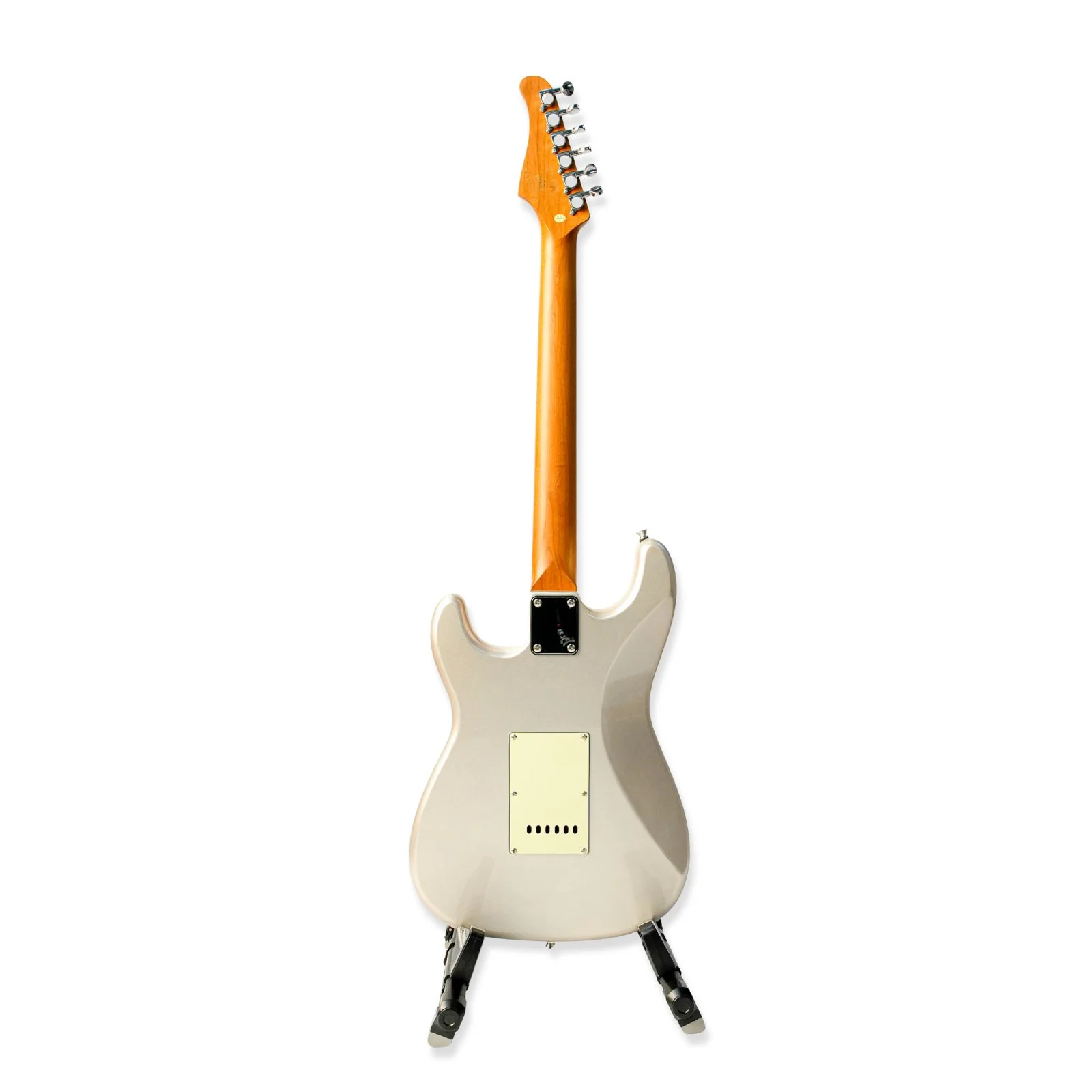 Steiner ST-EG630S Electric Guitar – Silver Gloss - Image 2