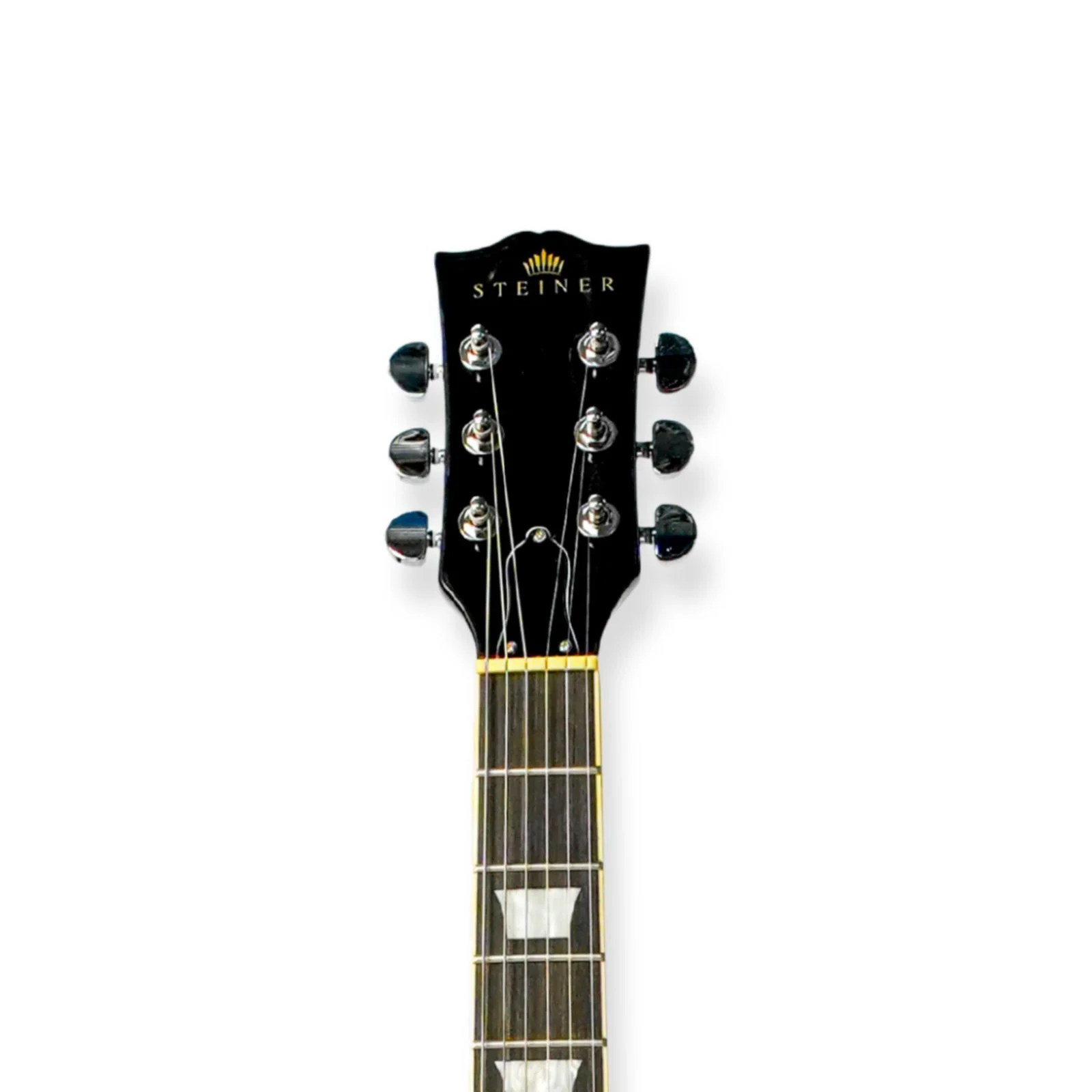 Steiner ST-EG9 Electric Guitar – Black High Gloss - Image 3