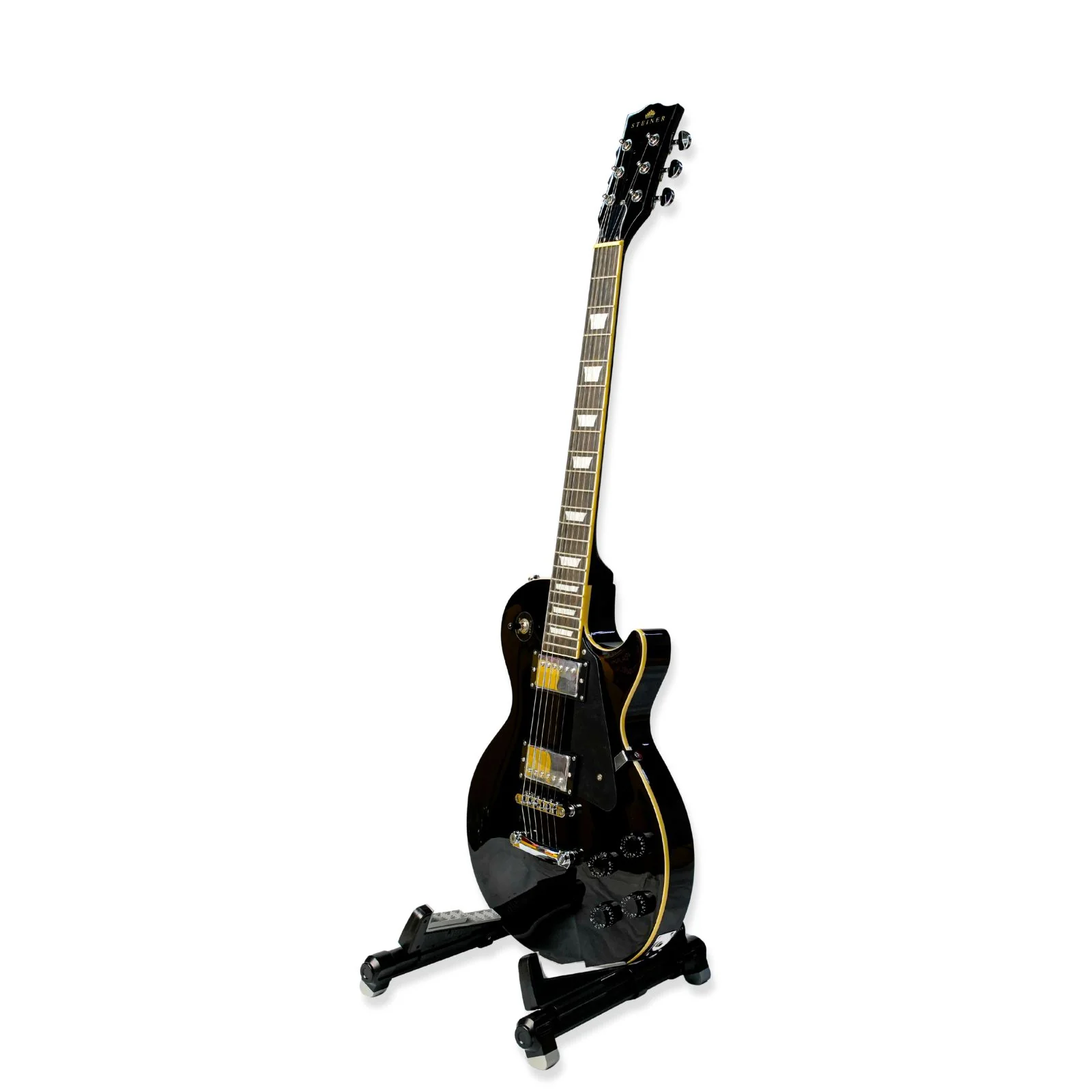 Steiner ST-EG9 Electric Guitar – Black High Gloss - Image 5