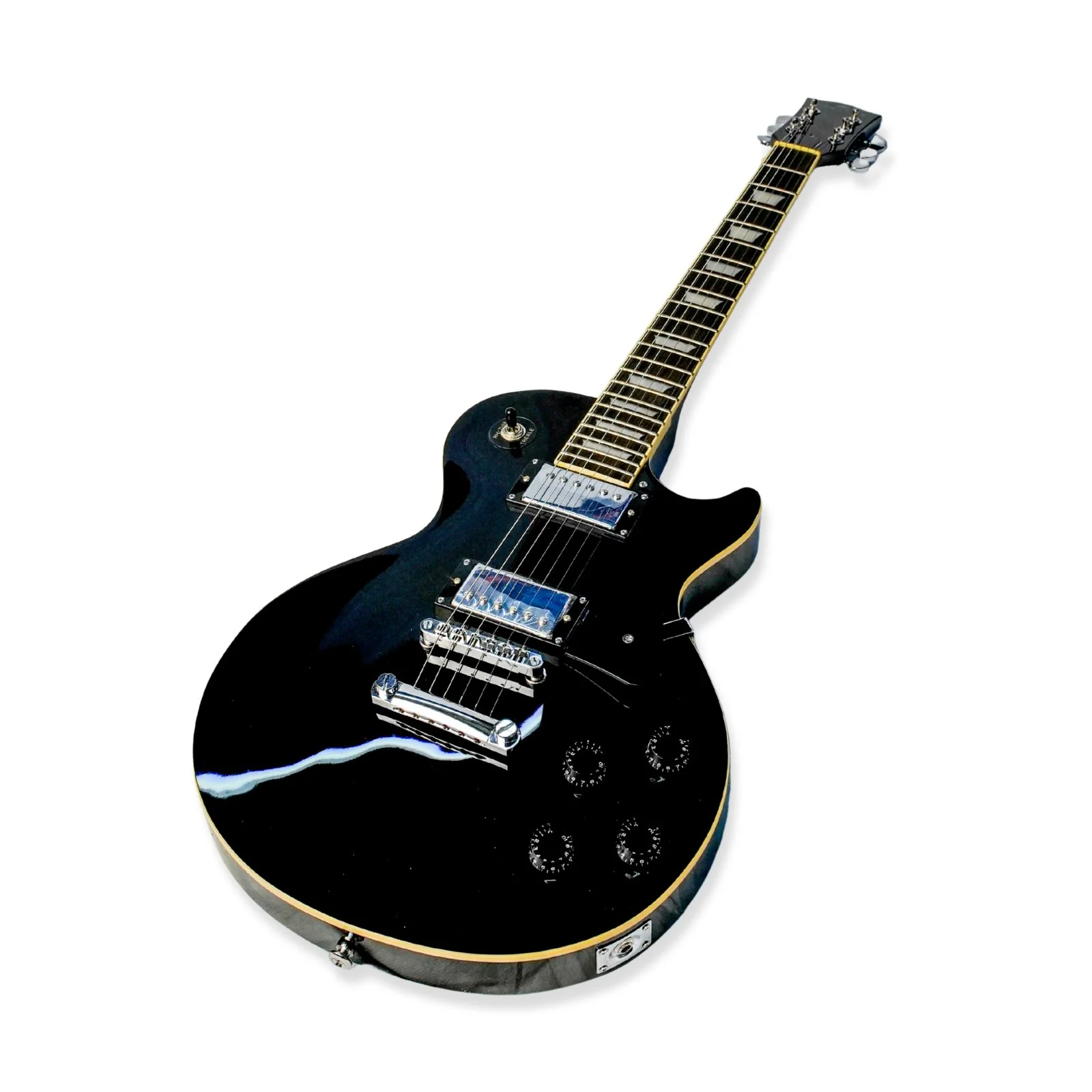 Steiner ST-EG9 Electric Guitar – Black High Gloss - Image 6