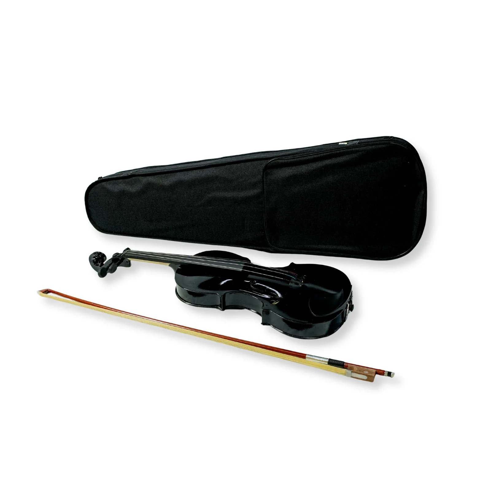 Steiner V-10 Violin 4/4 - Black High gloss - Image 3