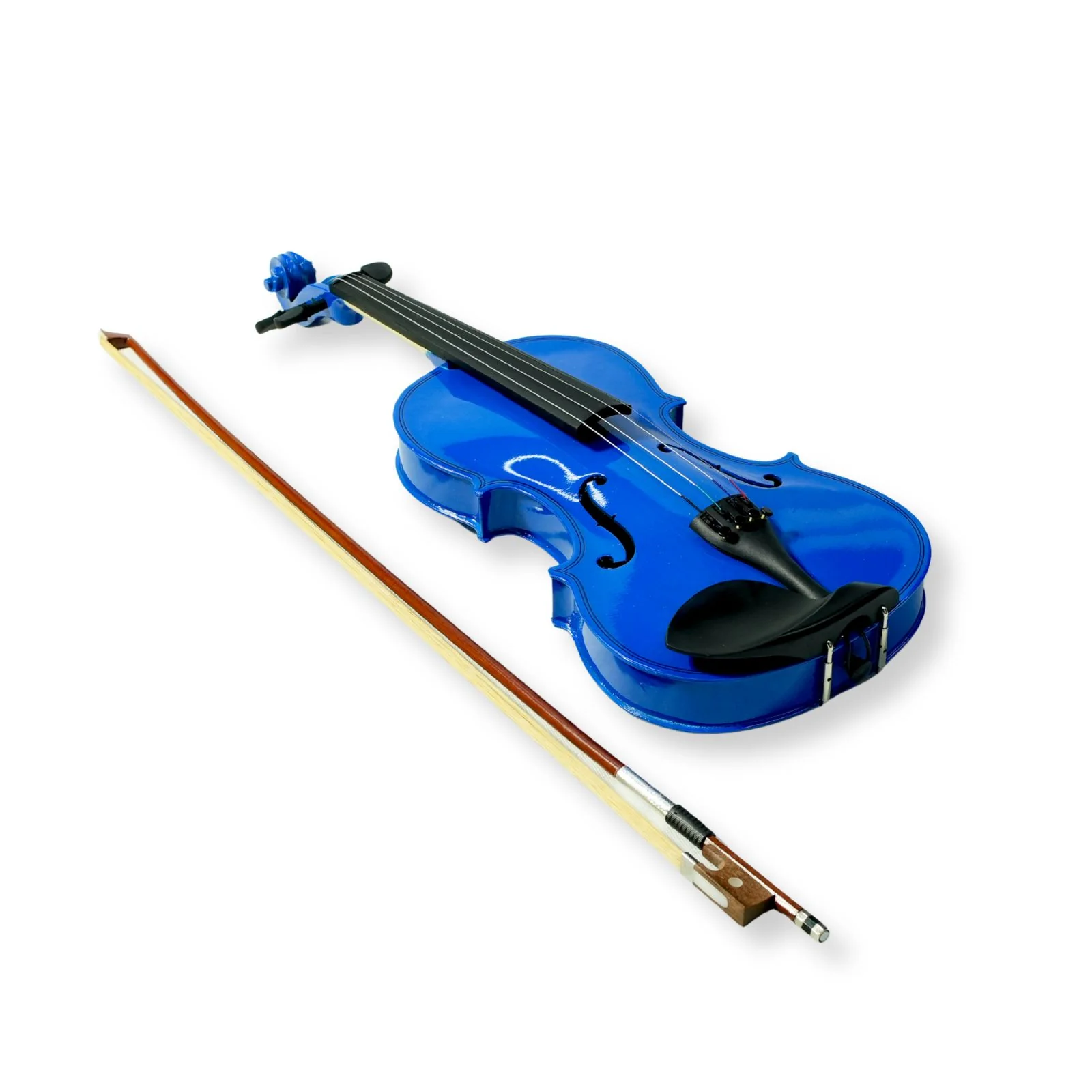 Steiner V-10 Violin 4/4 - Blue High Gloss - Image 2