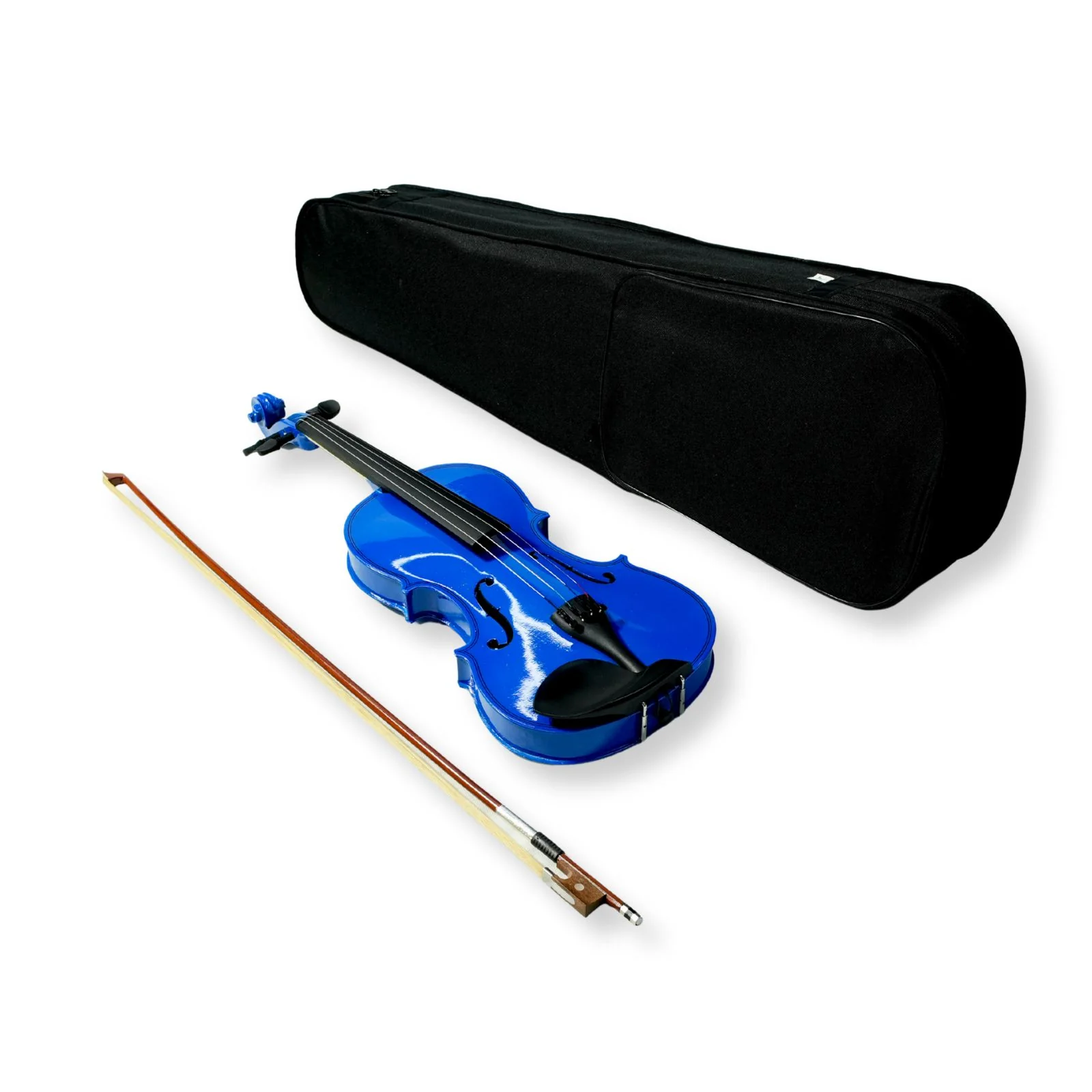 Steiner V-10 Violin 4/4 - Blue High Gloss - Image 5