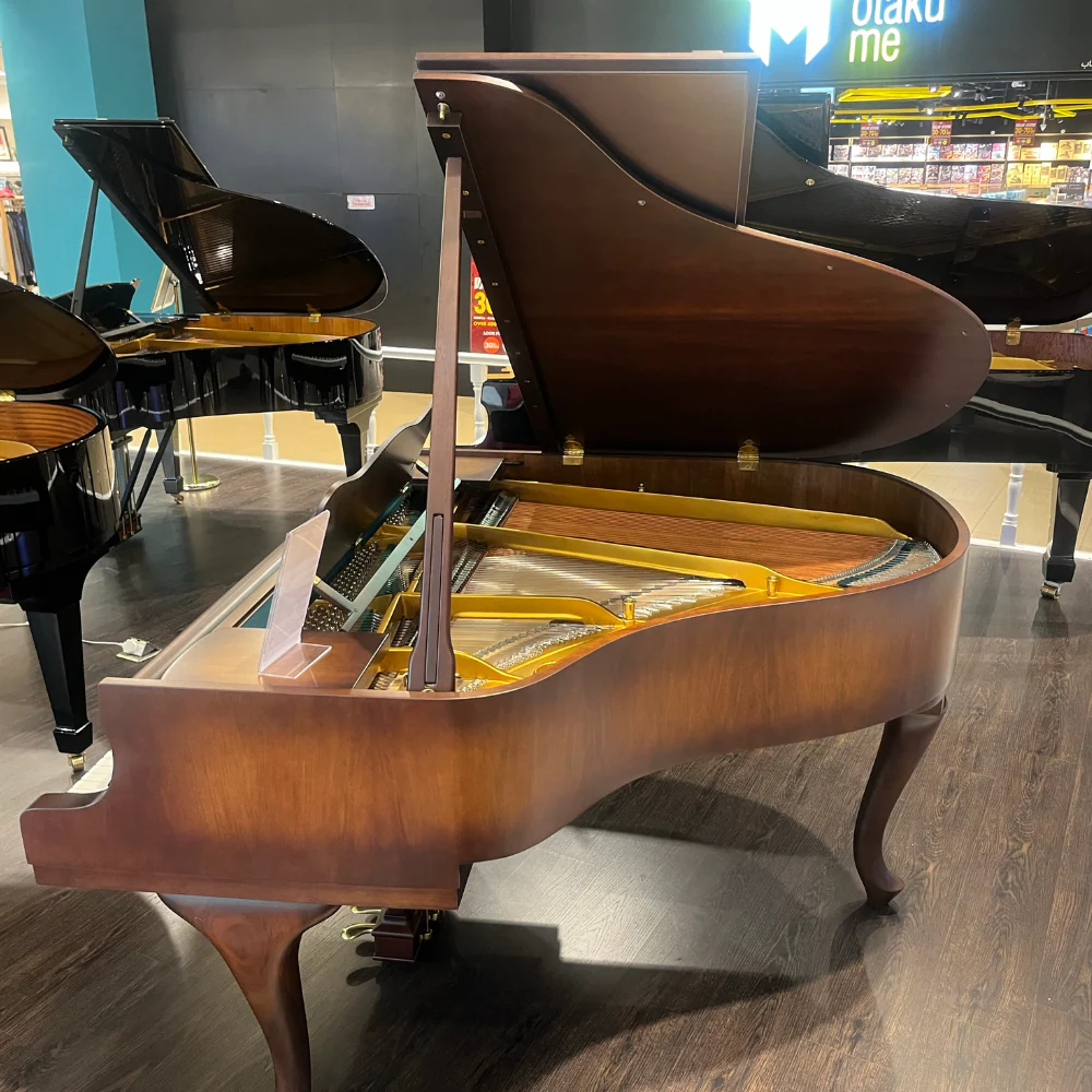 Steinway & Sons S-155 Baby Grand Piano – Walnut (Renewed) - Image 5