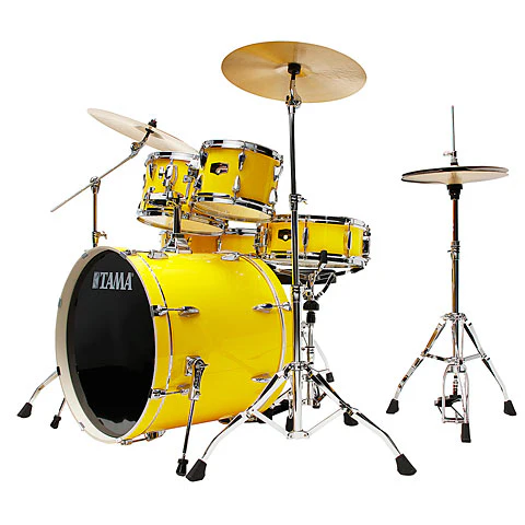 Tama Imperialstar IP52H6W-ELY Drum Kit – Electric Yellow - Image 2