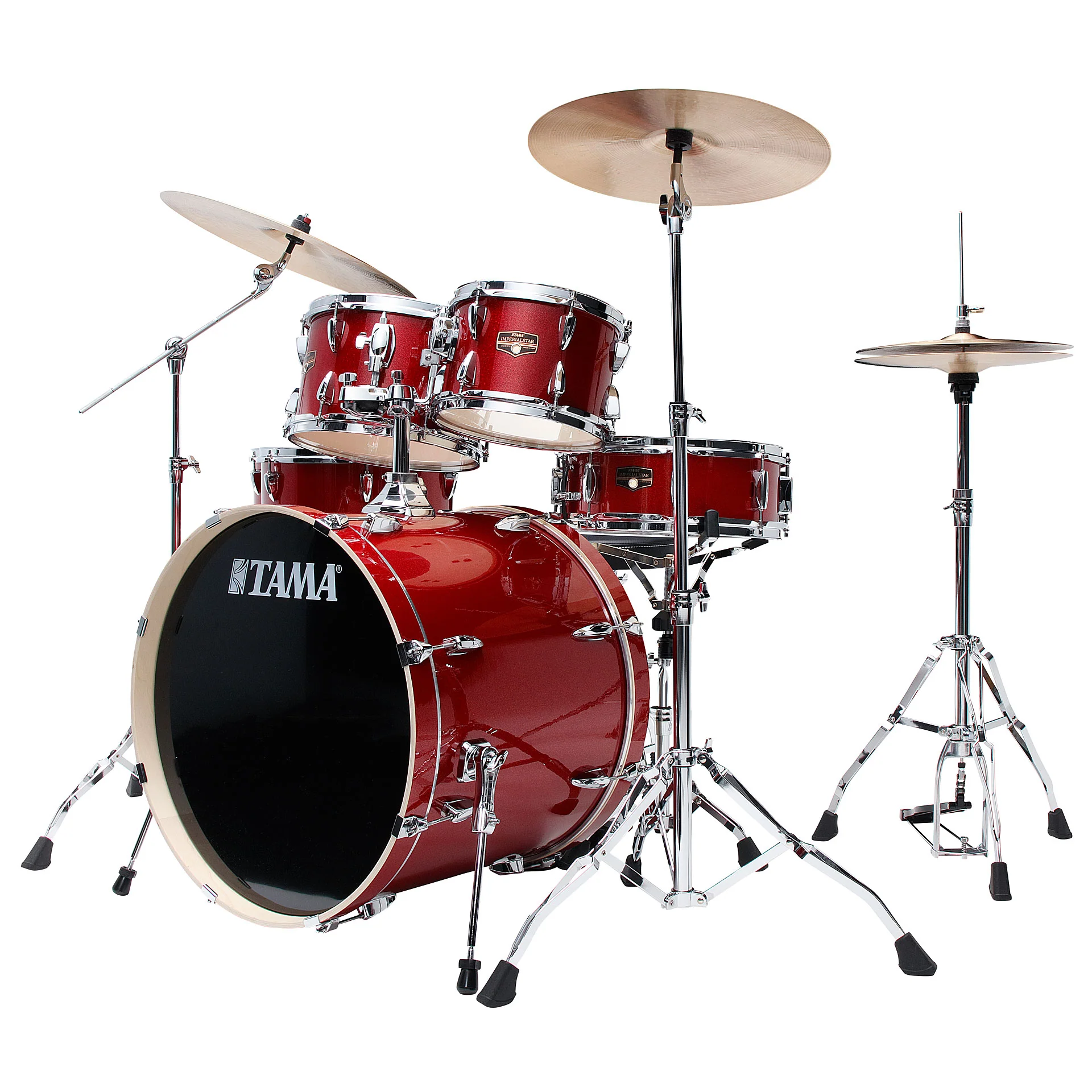 Tama Imperialstar IP62H6W-BRM 6pcs Drum Kit with Hardware - Image 2