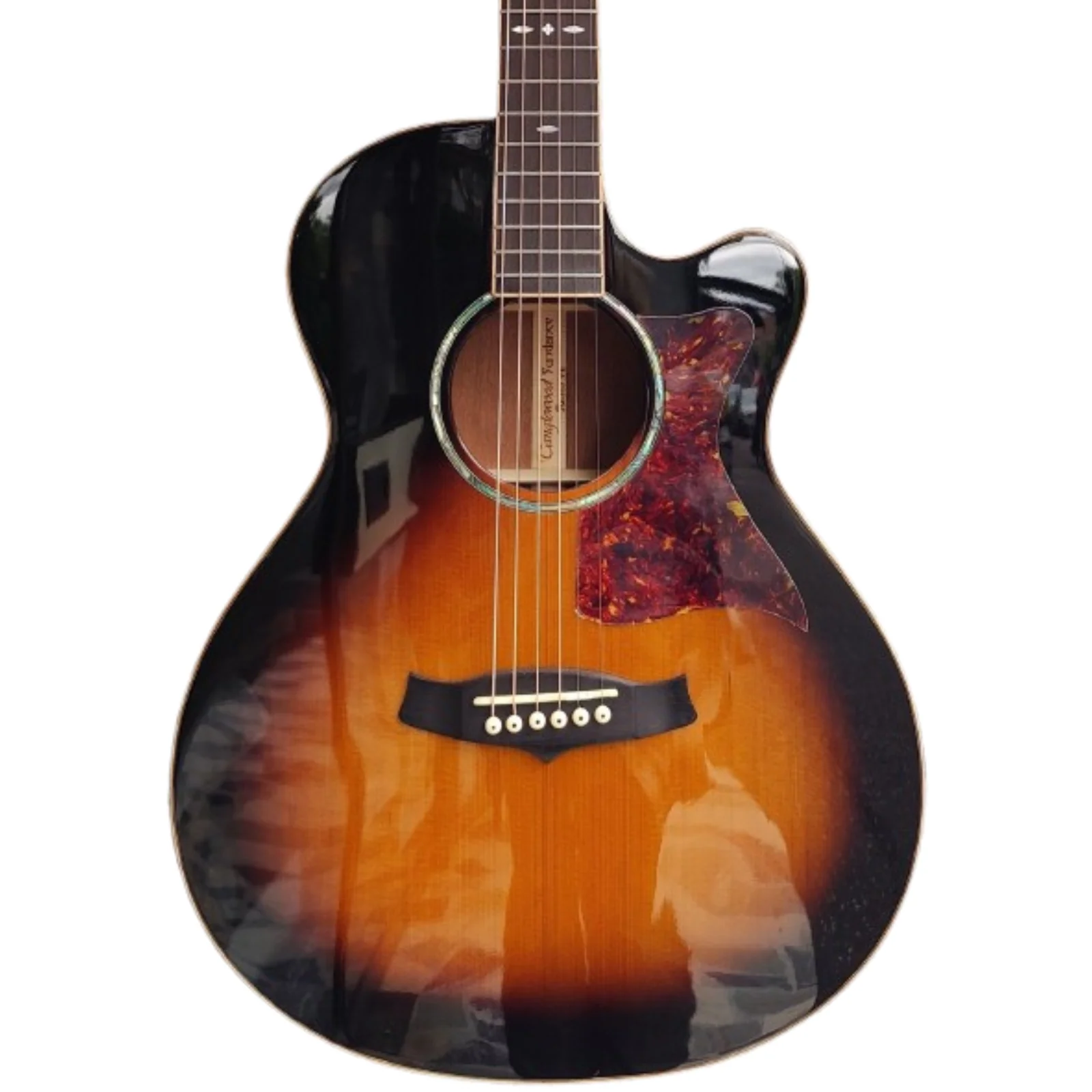 Tanglewood TW45 R VSE Semi-Acoustic Guitar - Image 5