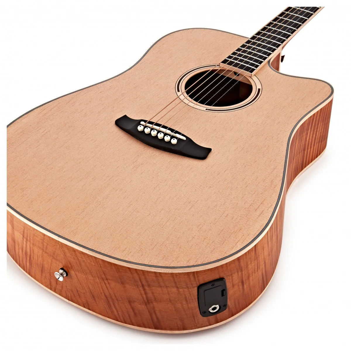 Tanglewood DBT-SFCE-FMH-G Discovery 3/4 Electro-Acoustic Guitar - Image 5