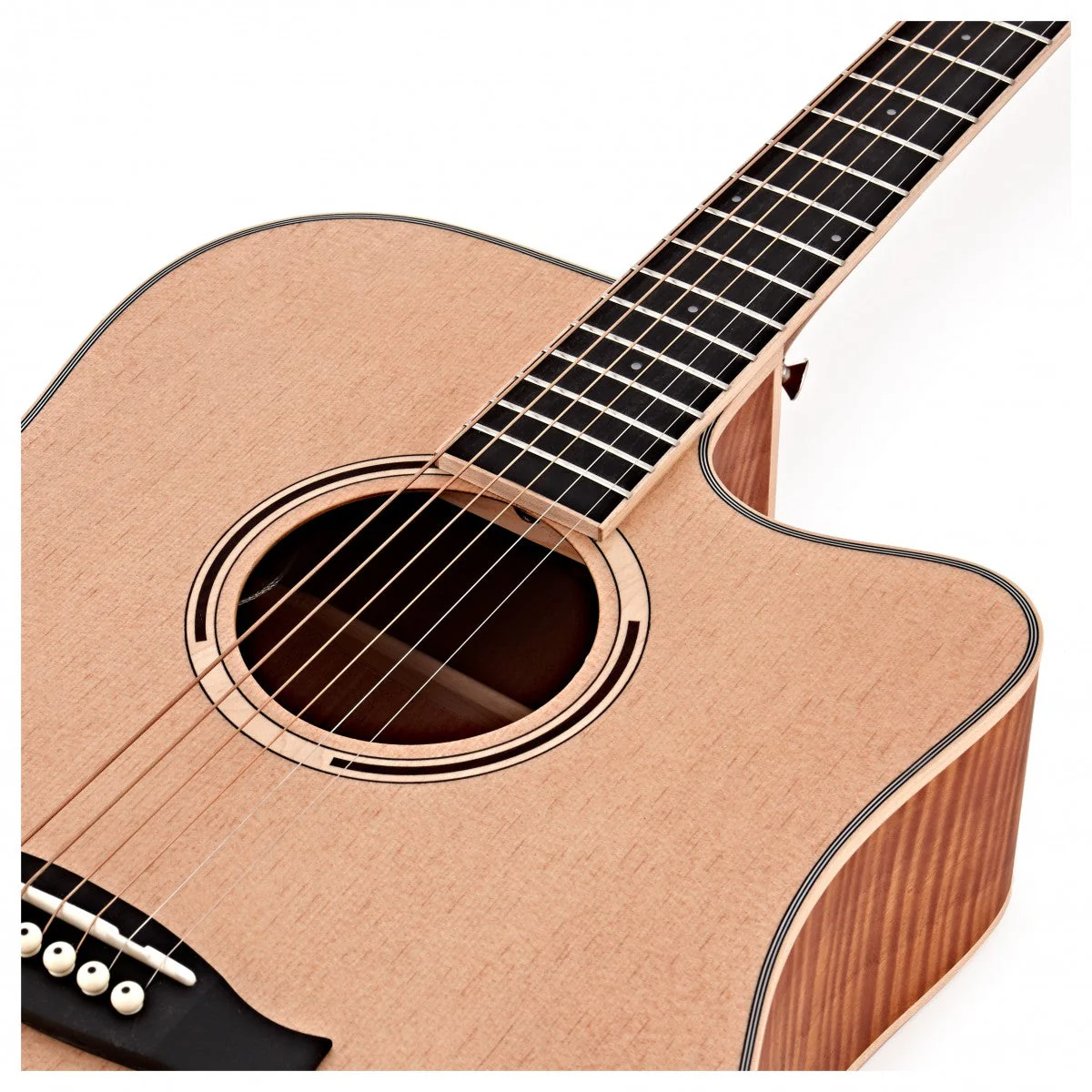 Tanglewood DBT-SFCE-FMH-G Discovery 3/4 Electro-Acoustic Guitar - Image 9