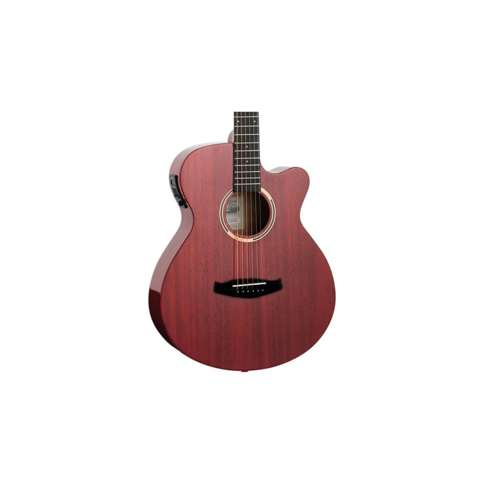 Tanglewood DBT-SFCE-TRG Electro-Acoustic Guitar - Red Gloss - Image 3