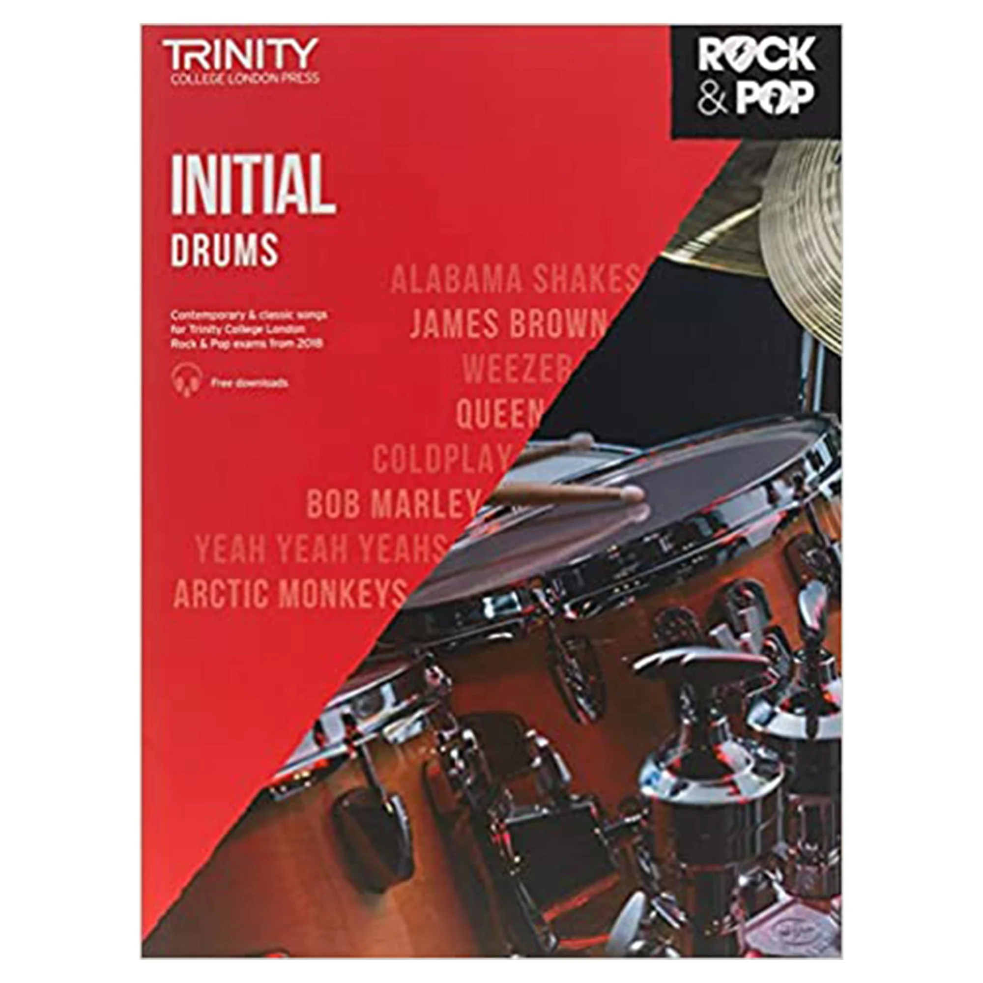 Trinity R&P Drums Exams Initial W/CD
