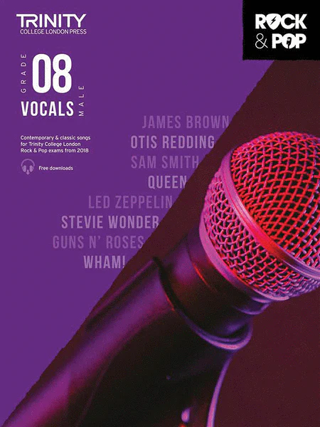 Trinity Rock & Pop Vocals – Grade 8 (Male Voice)