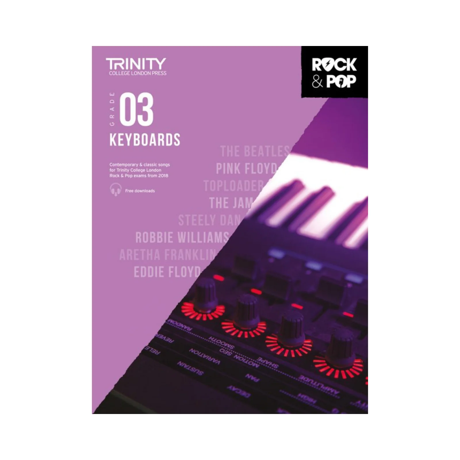 Trinity Rock & Pop 2018 Keyboards – Grade 3